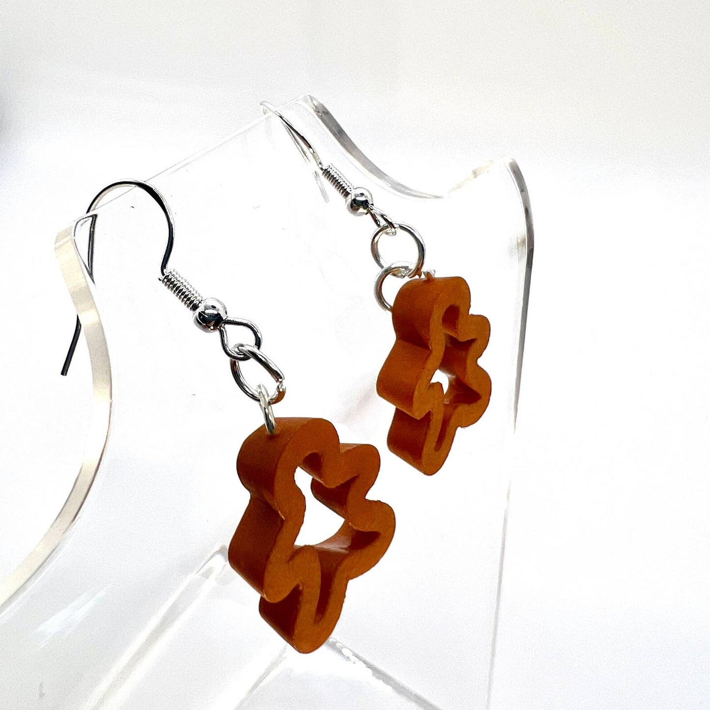 Gingerbread Cookie Cutter Earrings