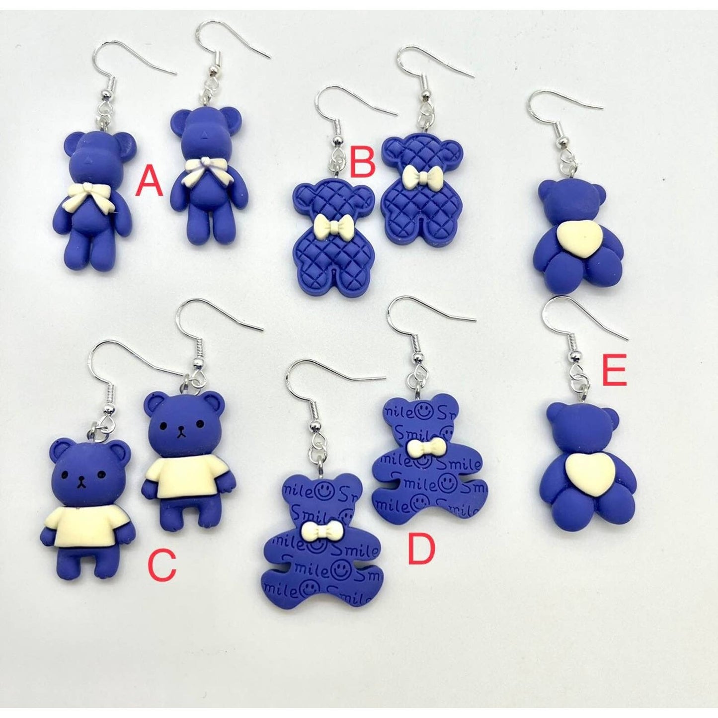 Teddy Bear Earrings