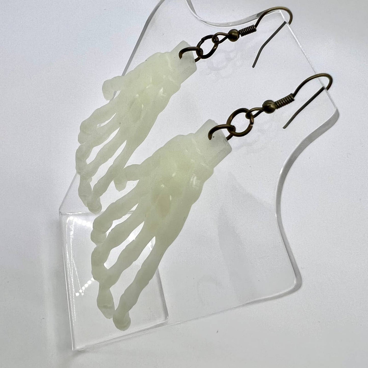 Glow In The Dark Skeleton Earrings