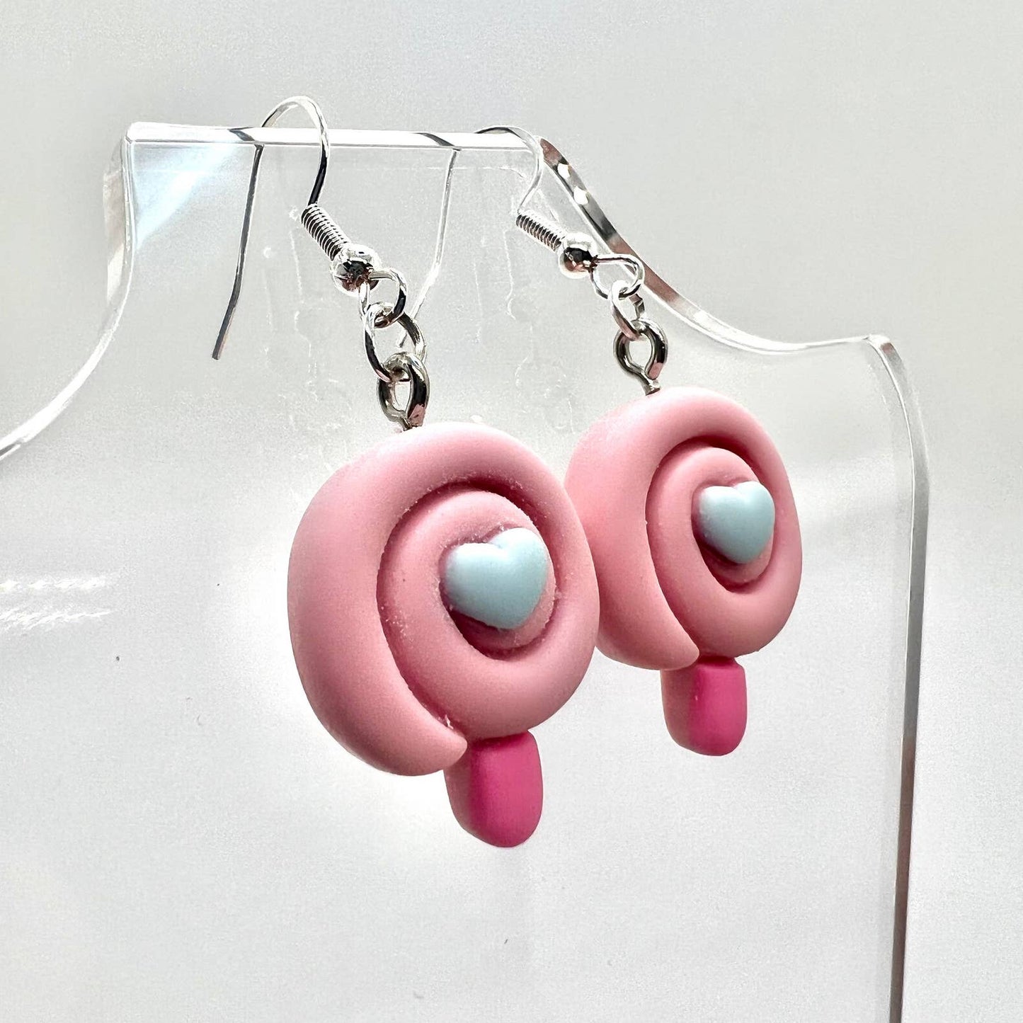 Pink Lollipop Earrings