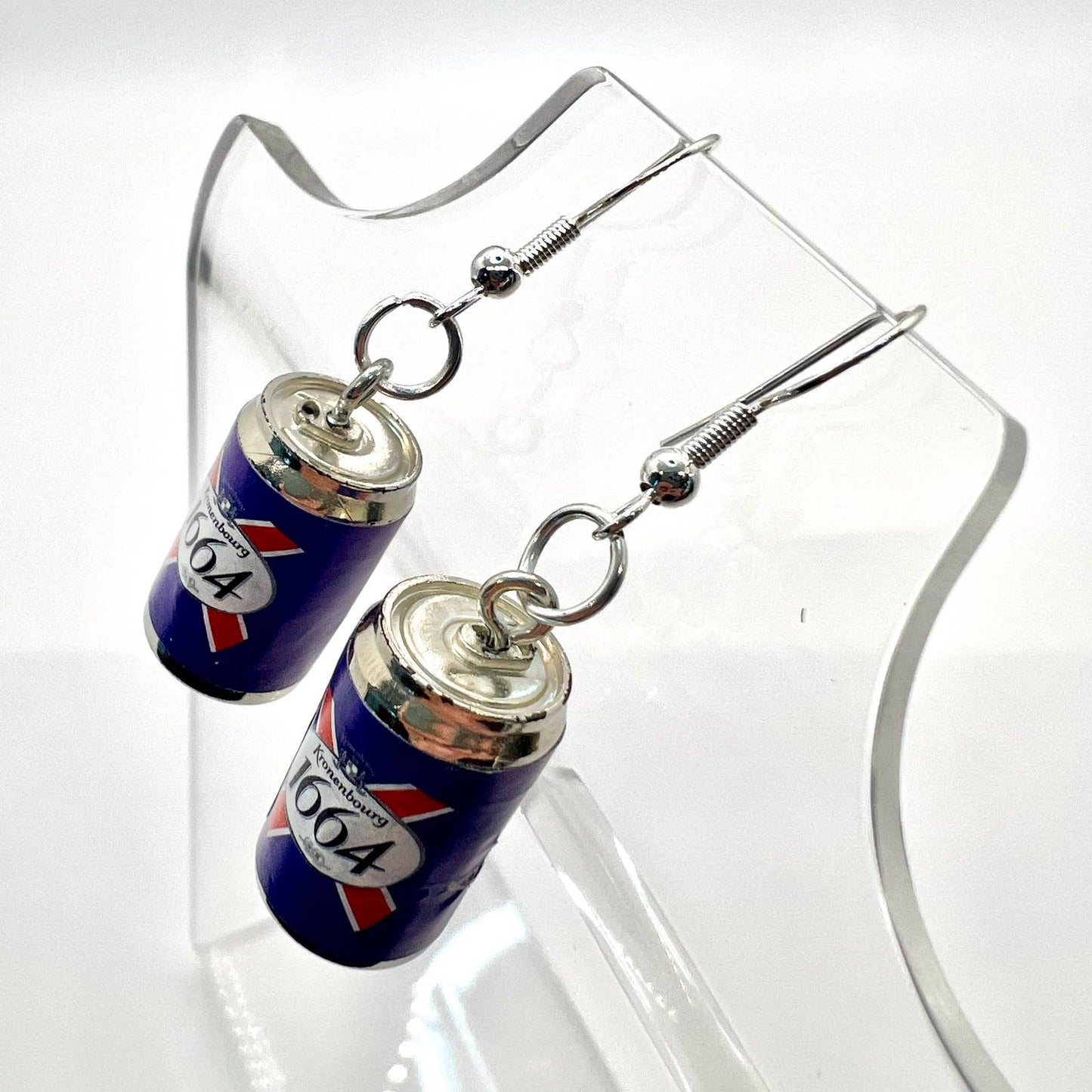 Kronenbourg 1664 Brewery Beer Earrings