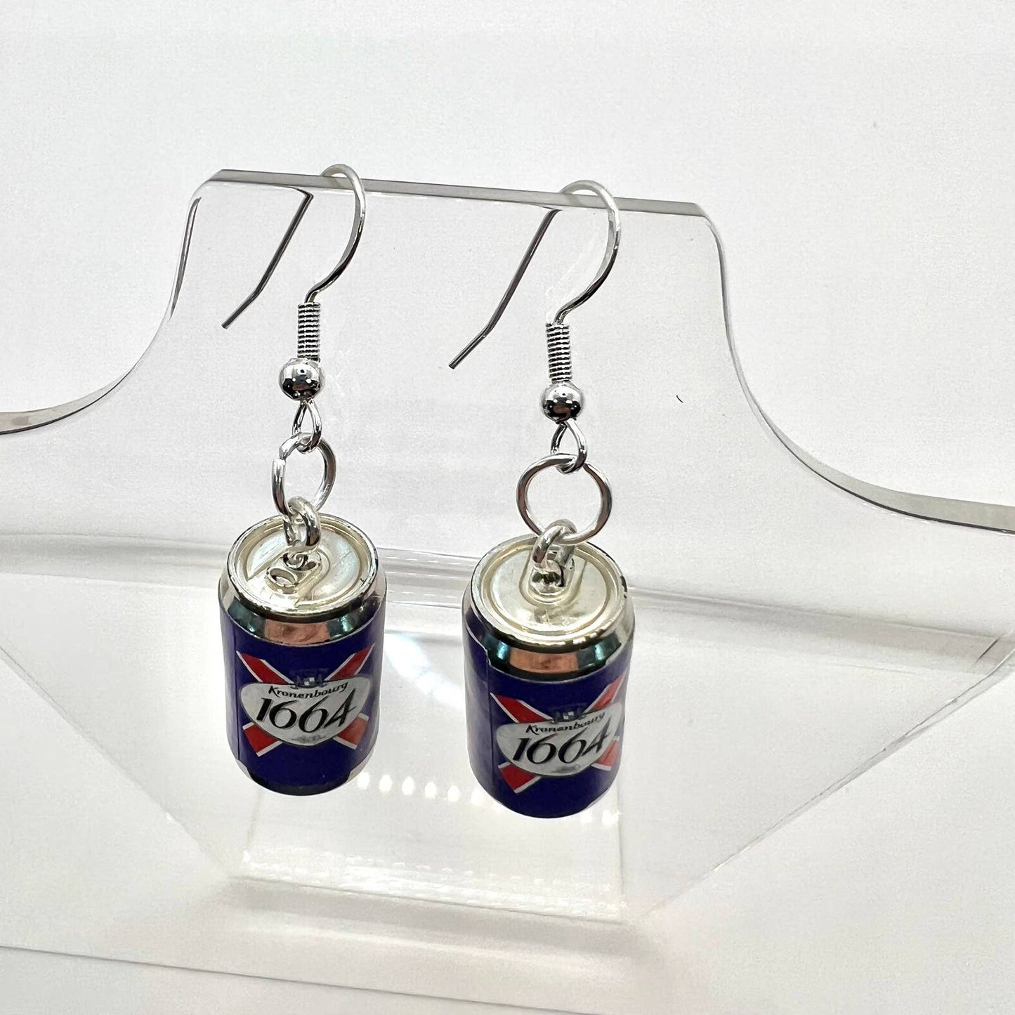 Kronenbourg 1664 Brewery Beer Earrings