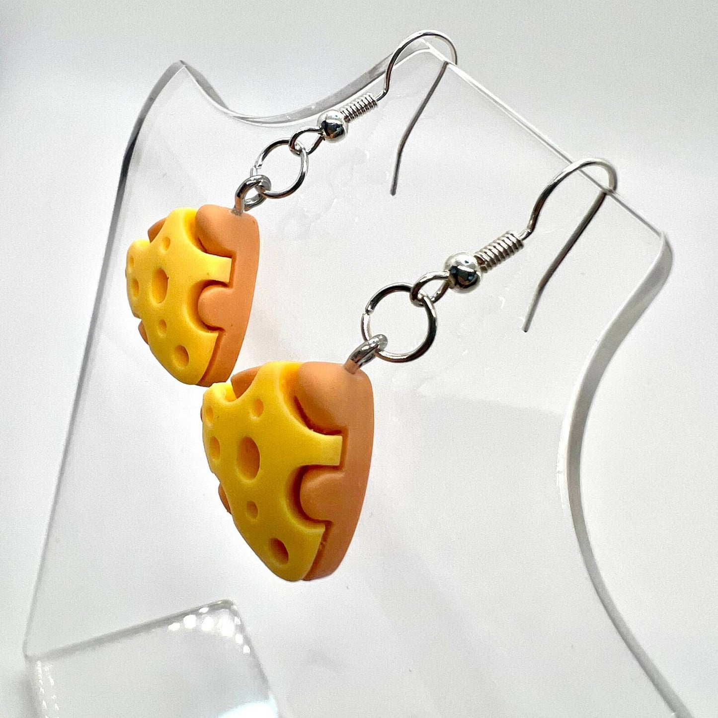 Cheese Earrings