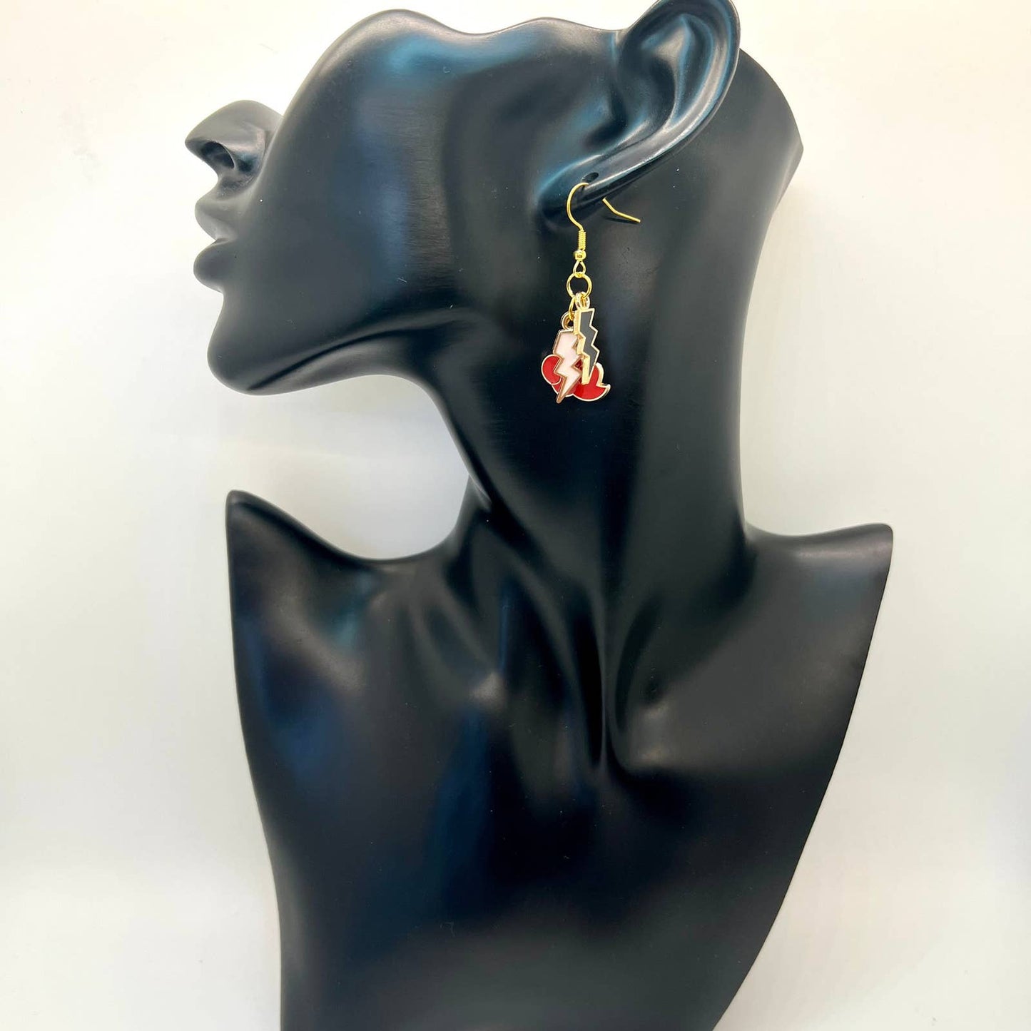 Naruto Cloud & Lightning Earrings