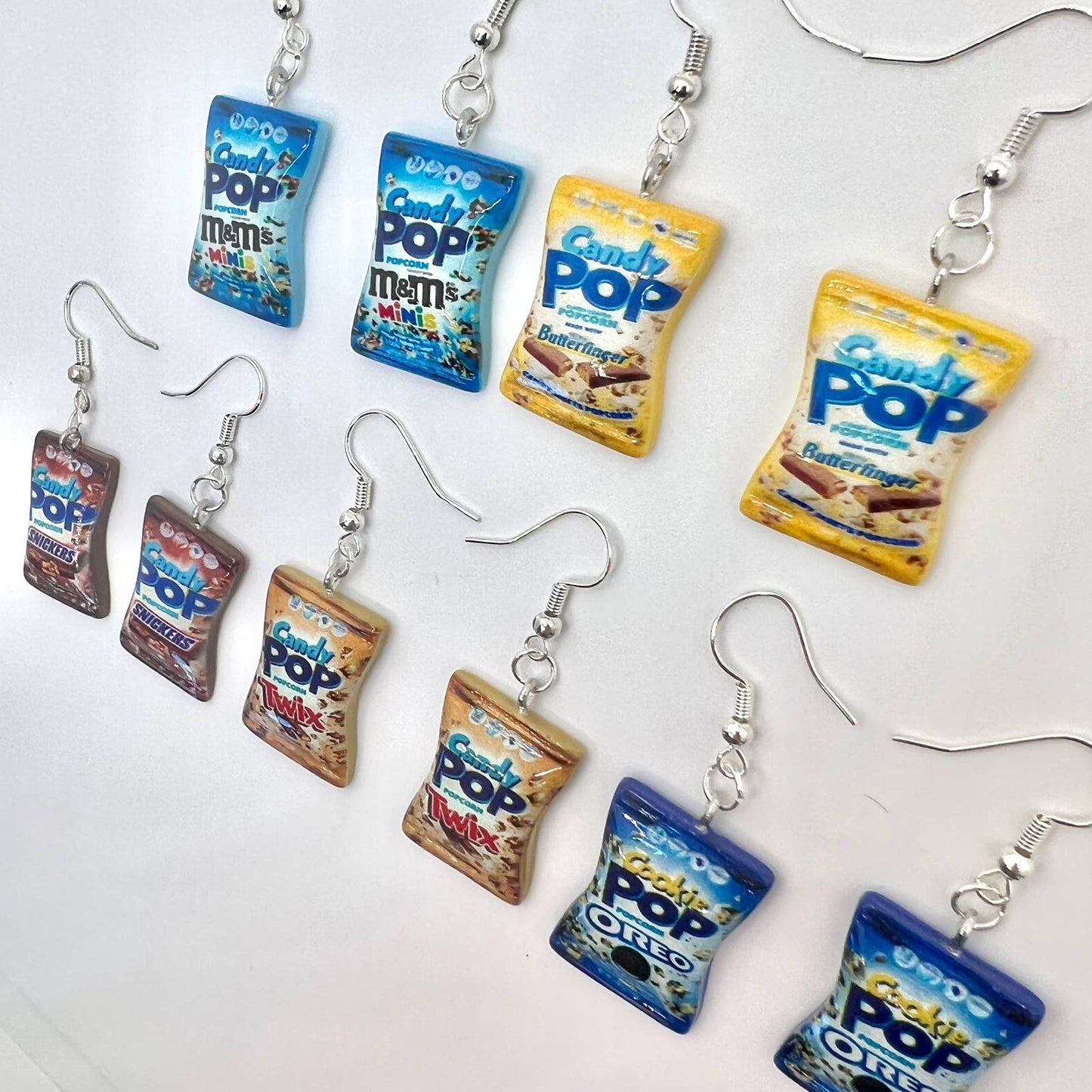 Candy Pop Popcorn Earrings