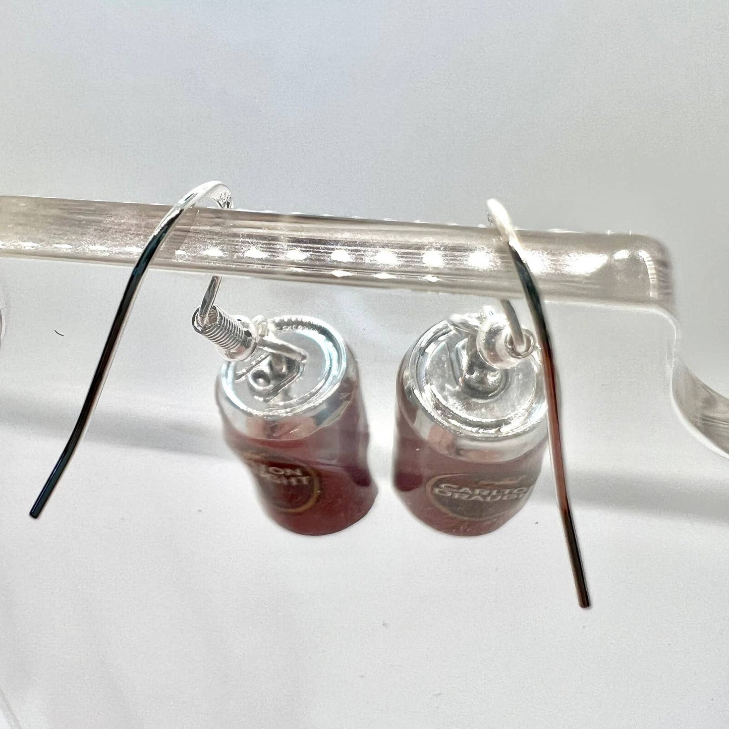 Carlton Brewery Beer Earrings