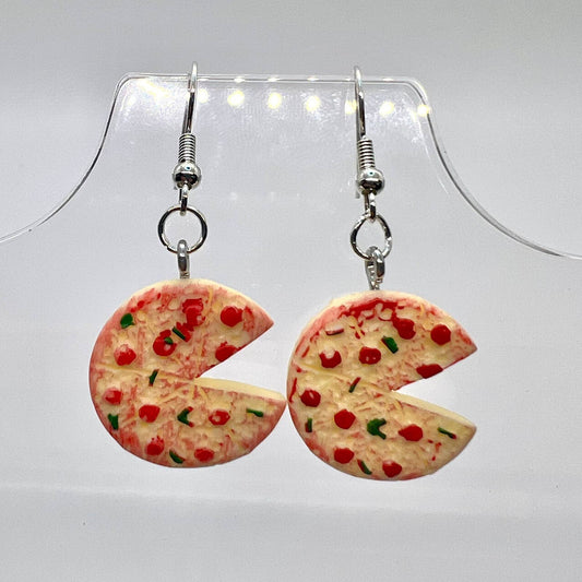 Pizza Earrings