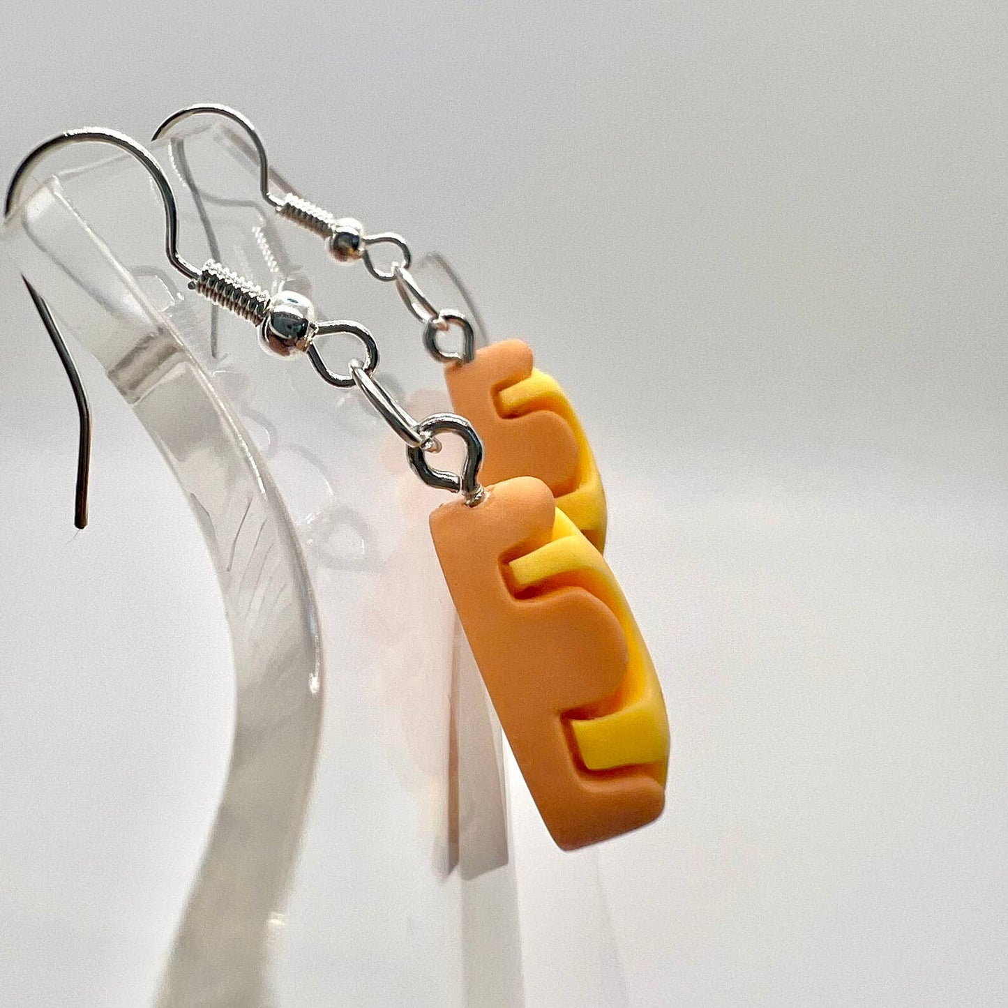 Cheese Earrings