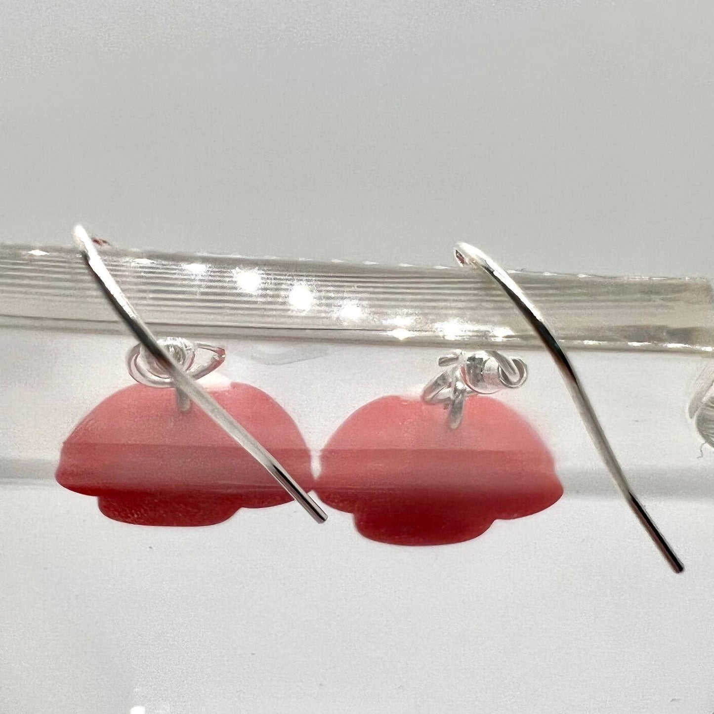 Red Mushroom Earrings