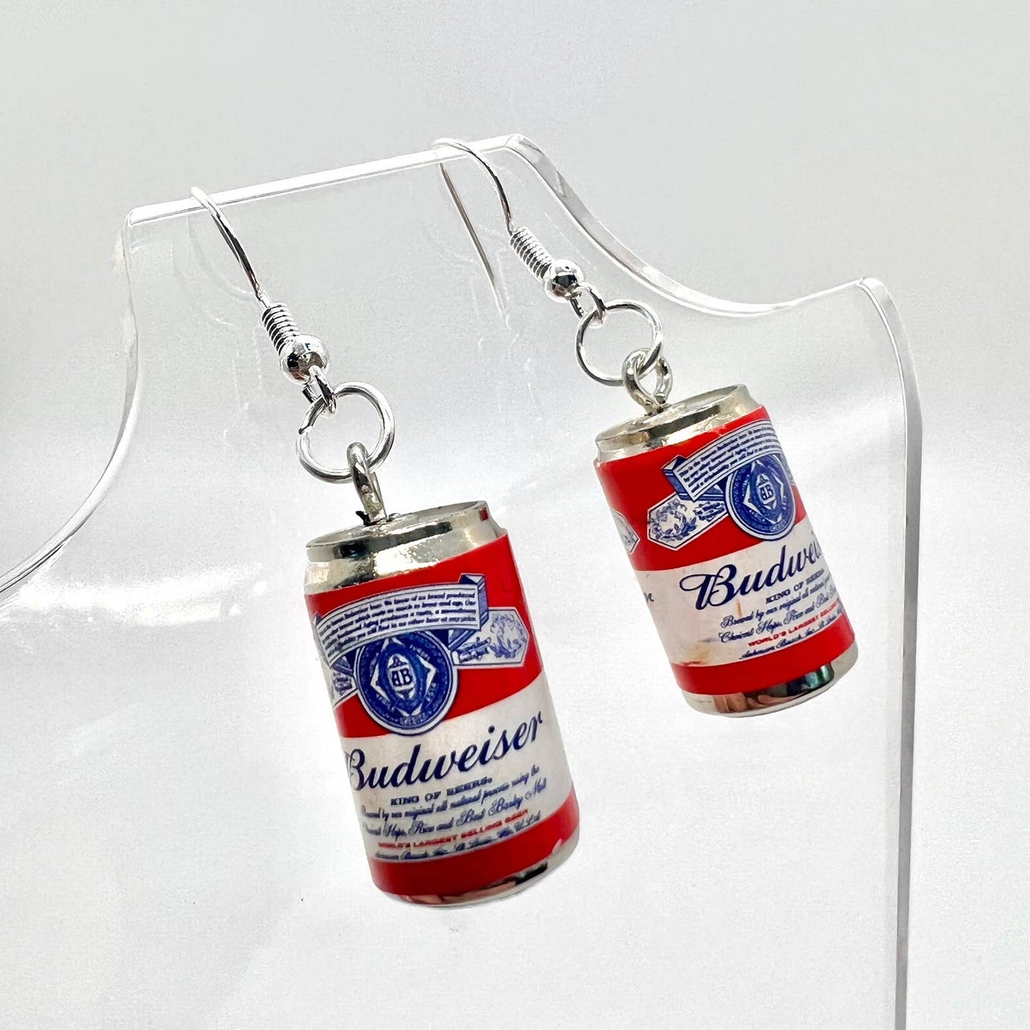 Budweiser Beer Earrings