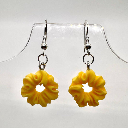 Hair Scrunchie Earrings