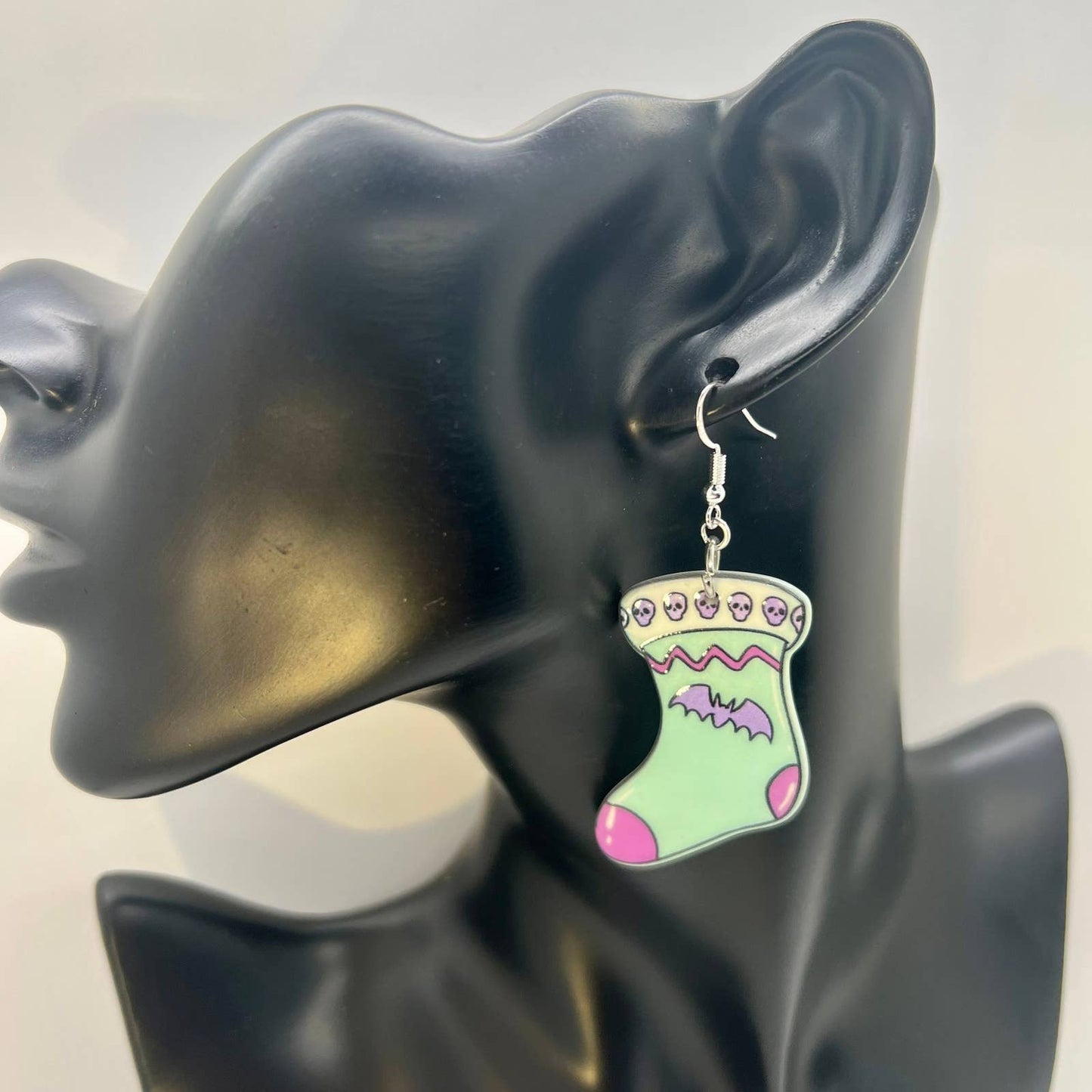 Skull Stocking Earrings