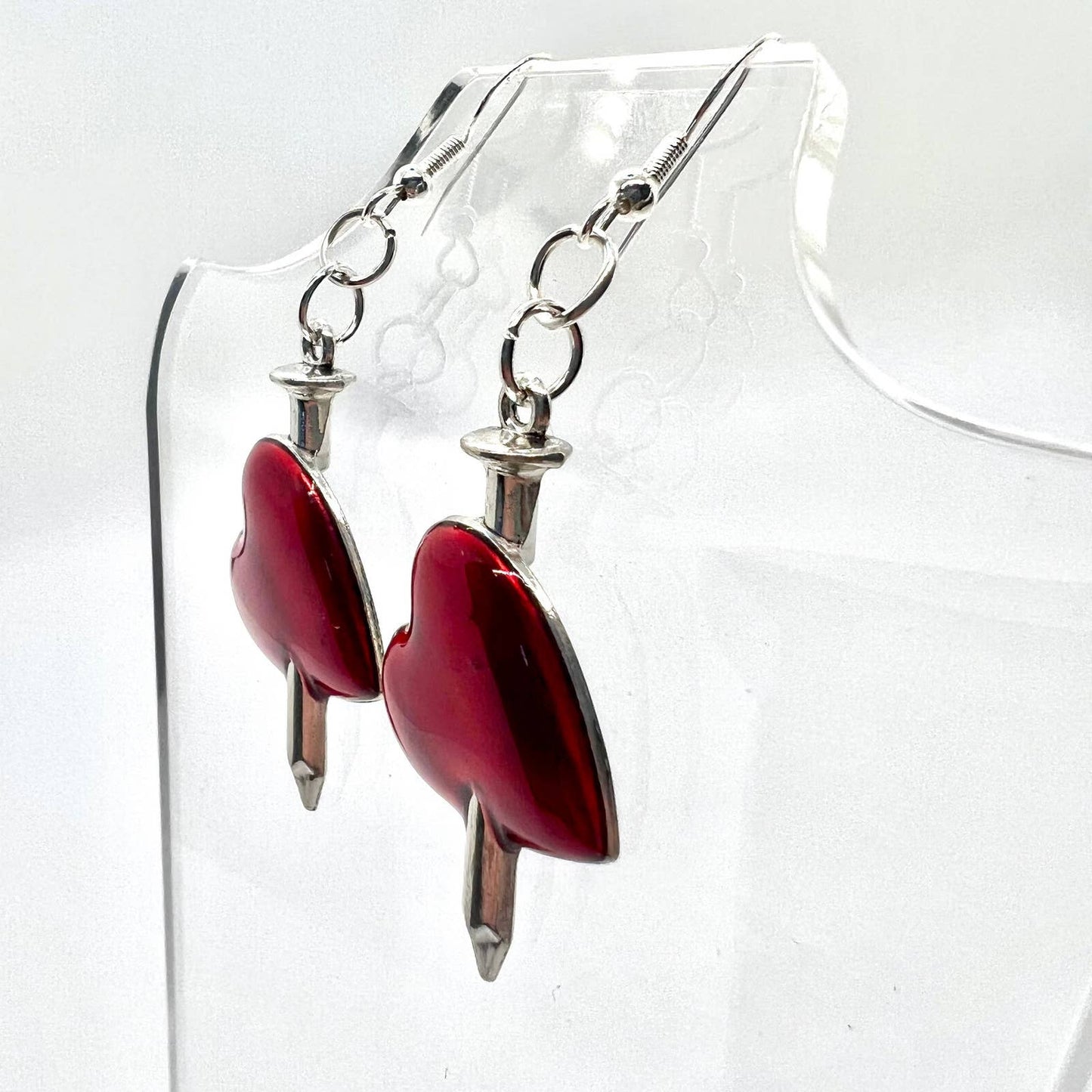 Heart & Dagger Earrings