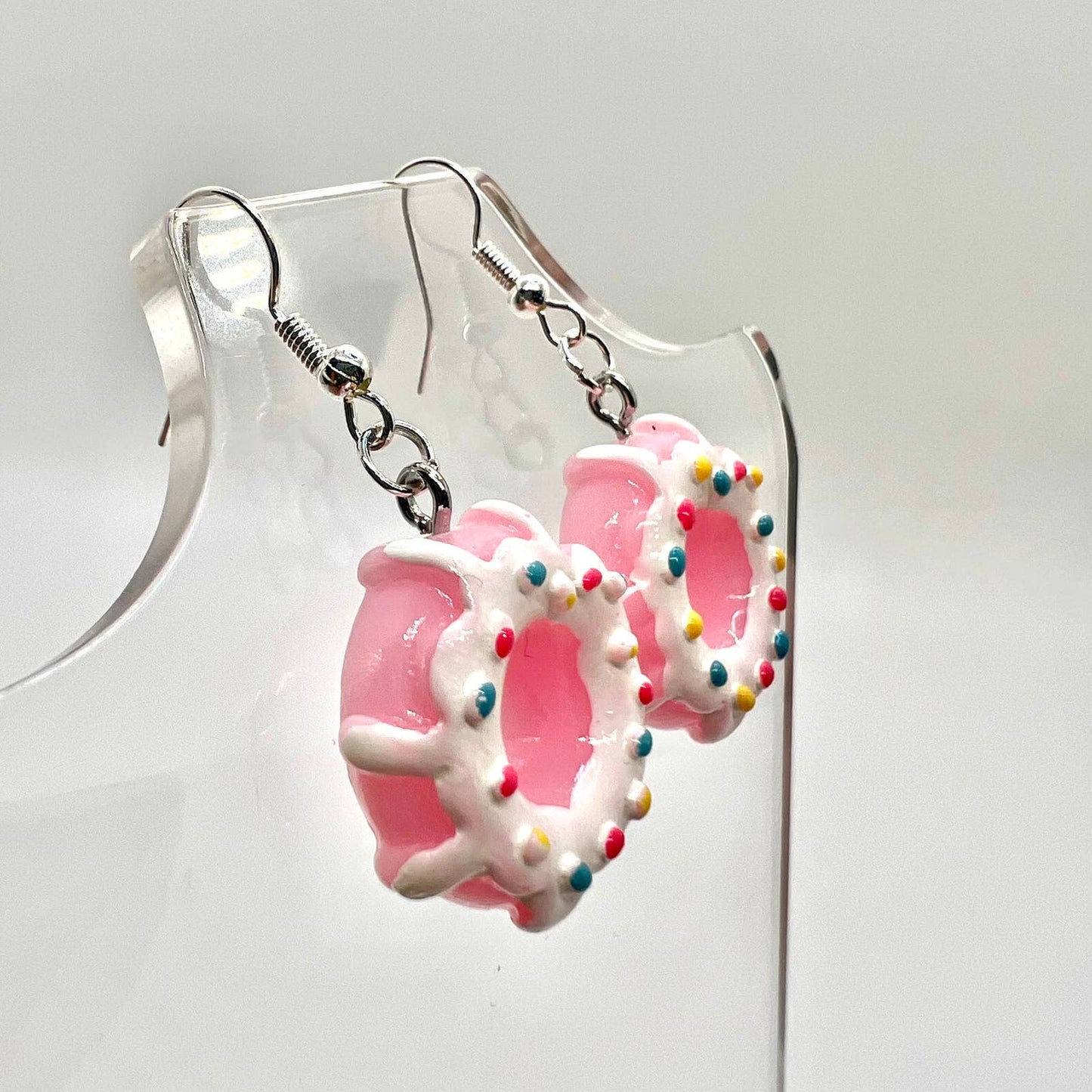 Sprinkle Donut Earrings