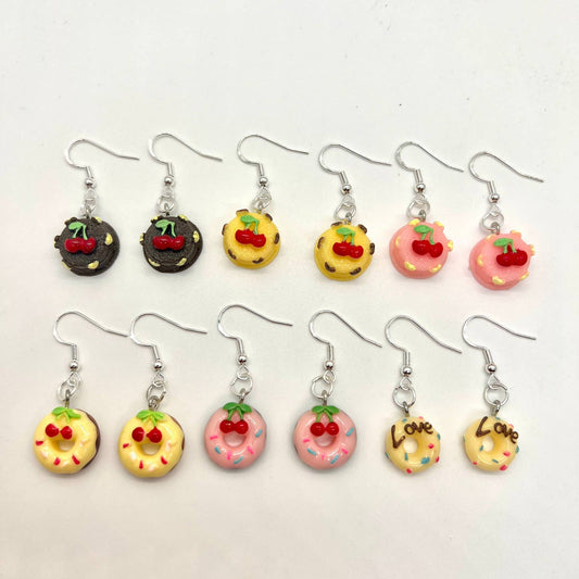 Cake & Donut Earrings