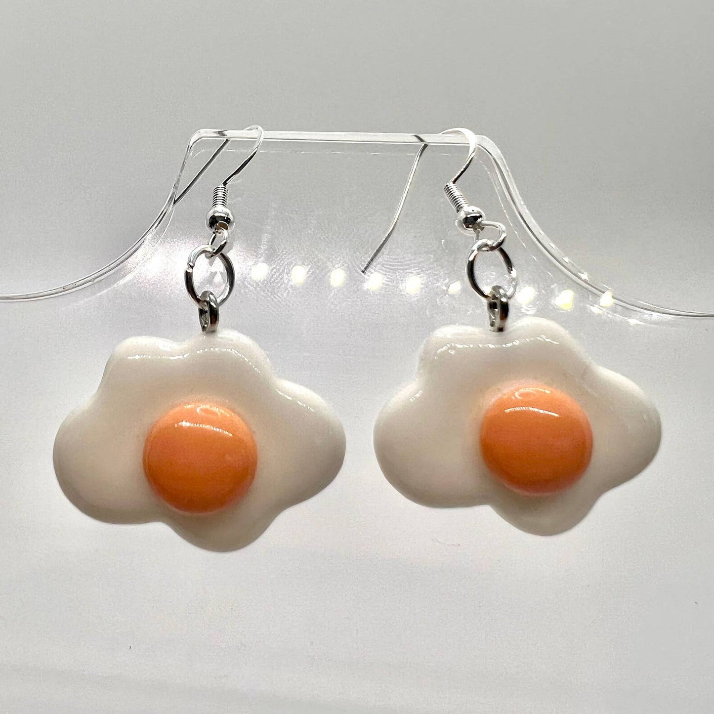 Fried Egg Earrings