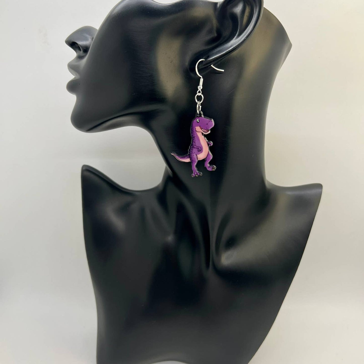 T-Rex Dinosaur Earrings