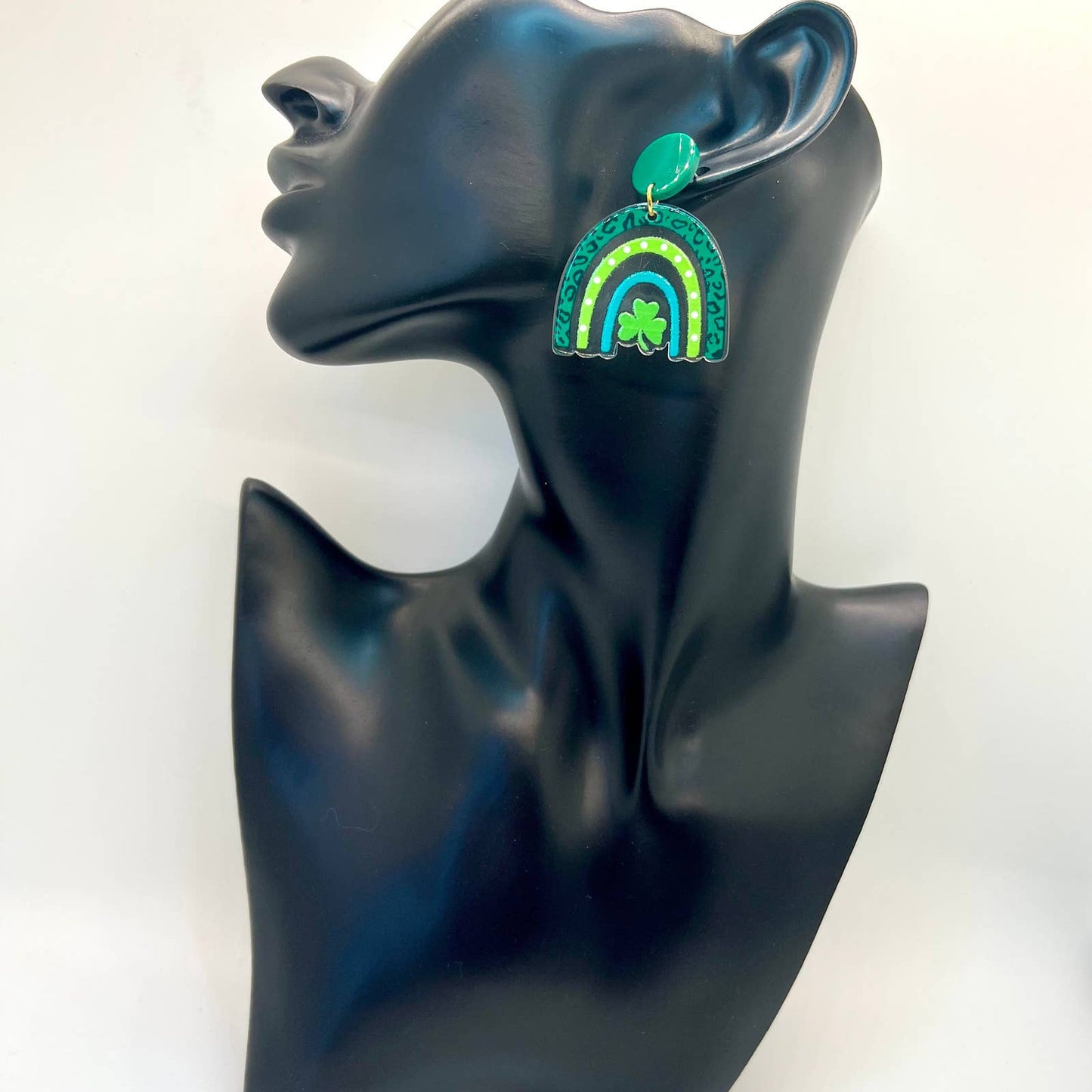 Shamrock Rainbow Earrings