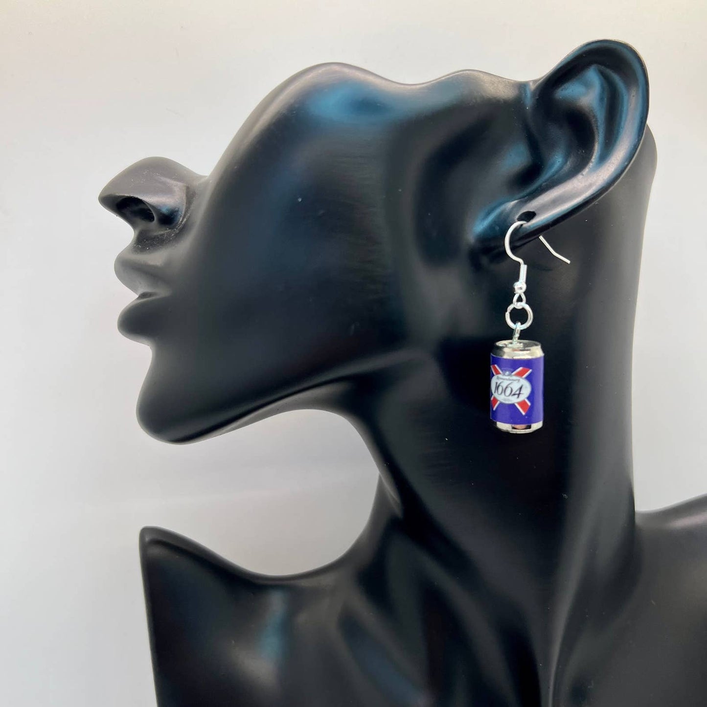 Kronenbourg 1664 Brewery Beer Earrings