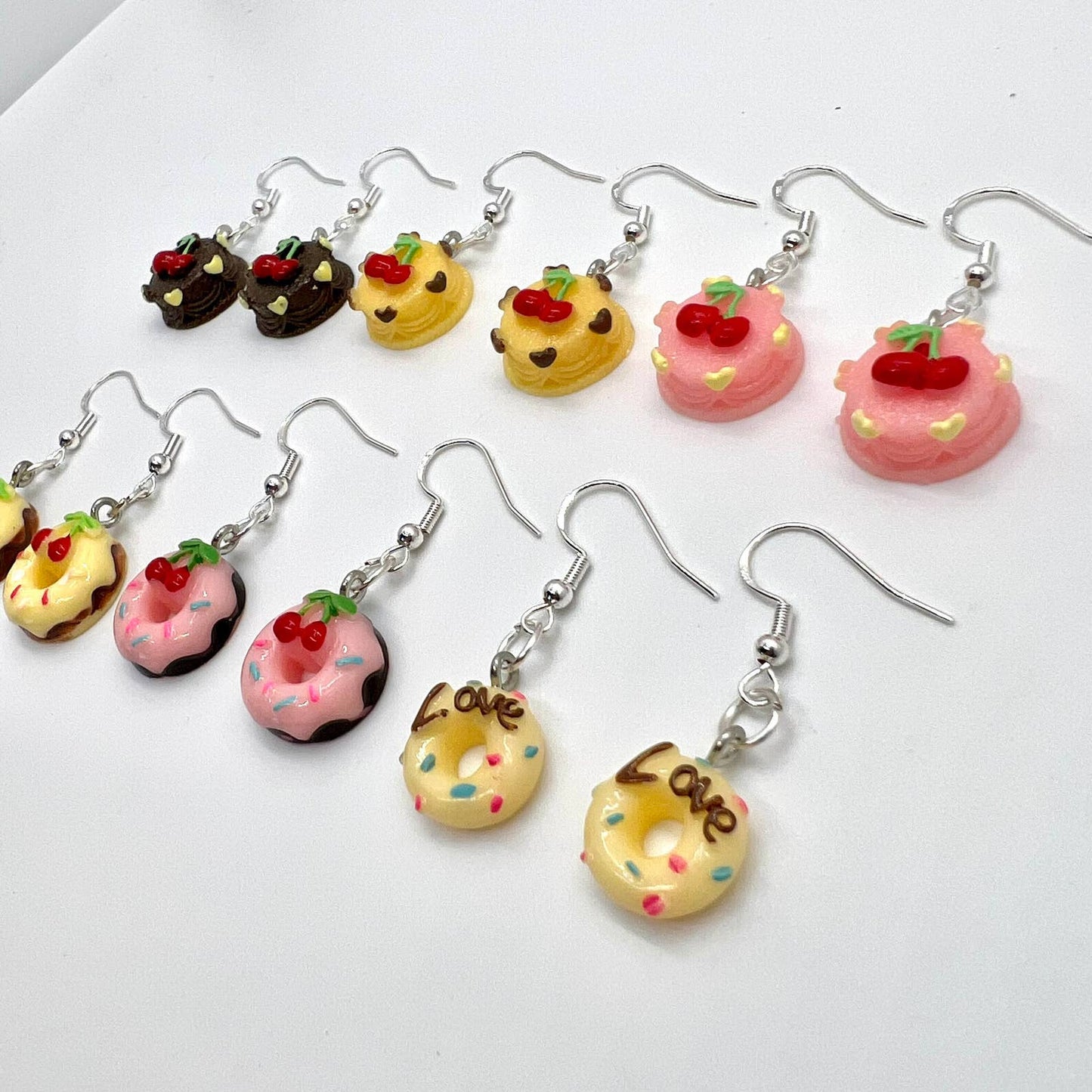 Cake & Donut Earrings