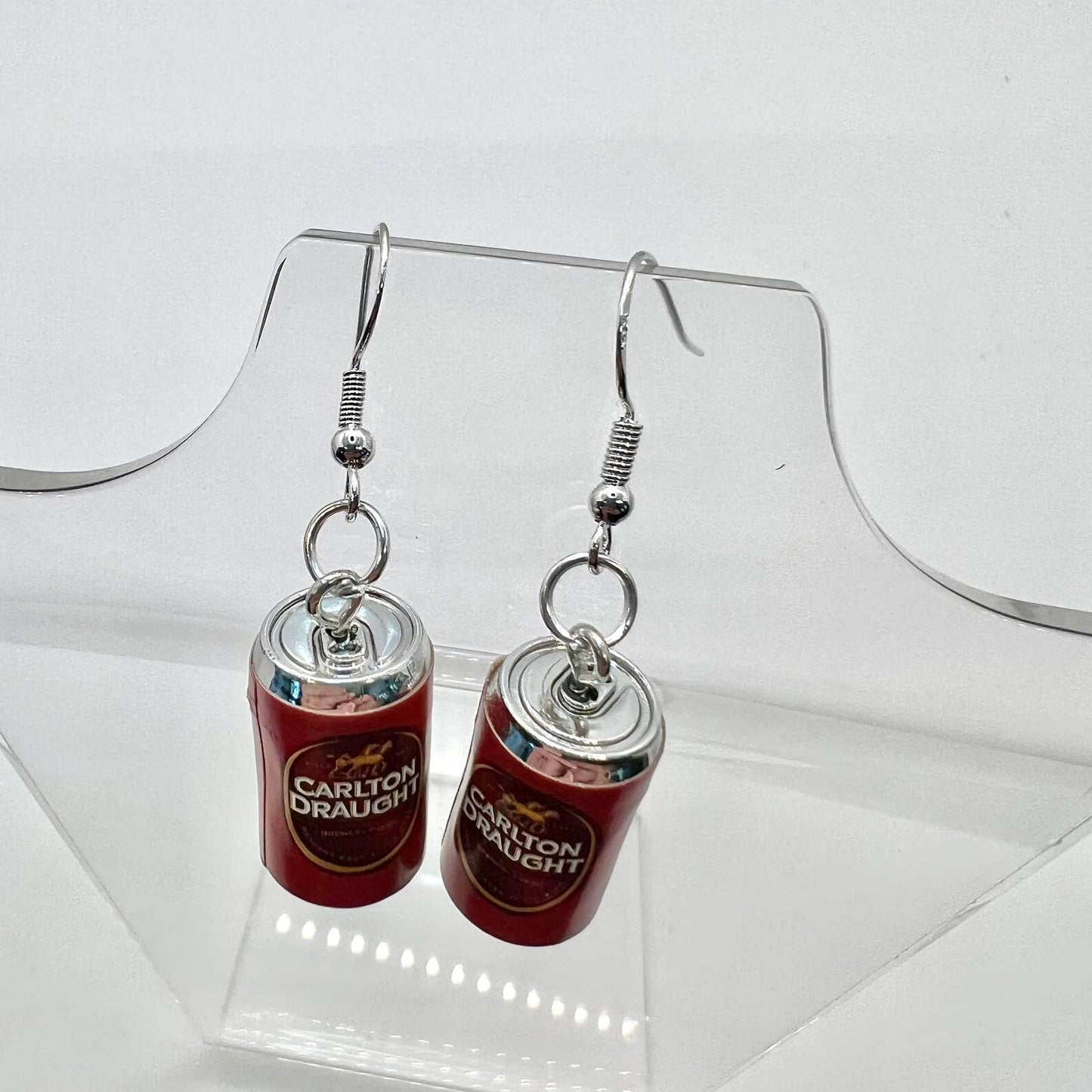 Carlton Brewery Beer Earrings