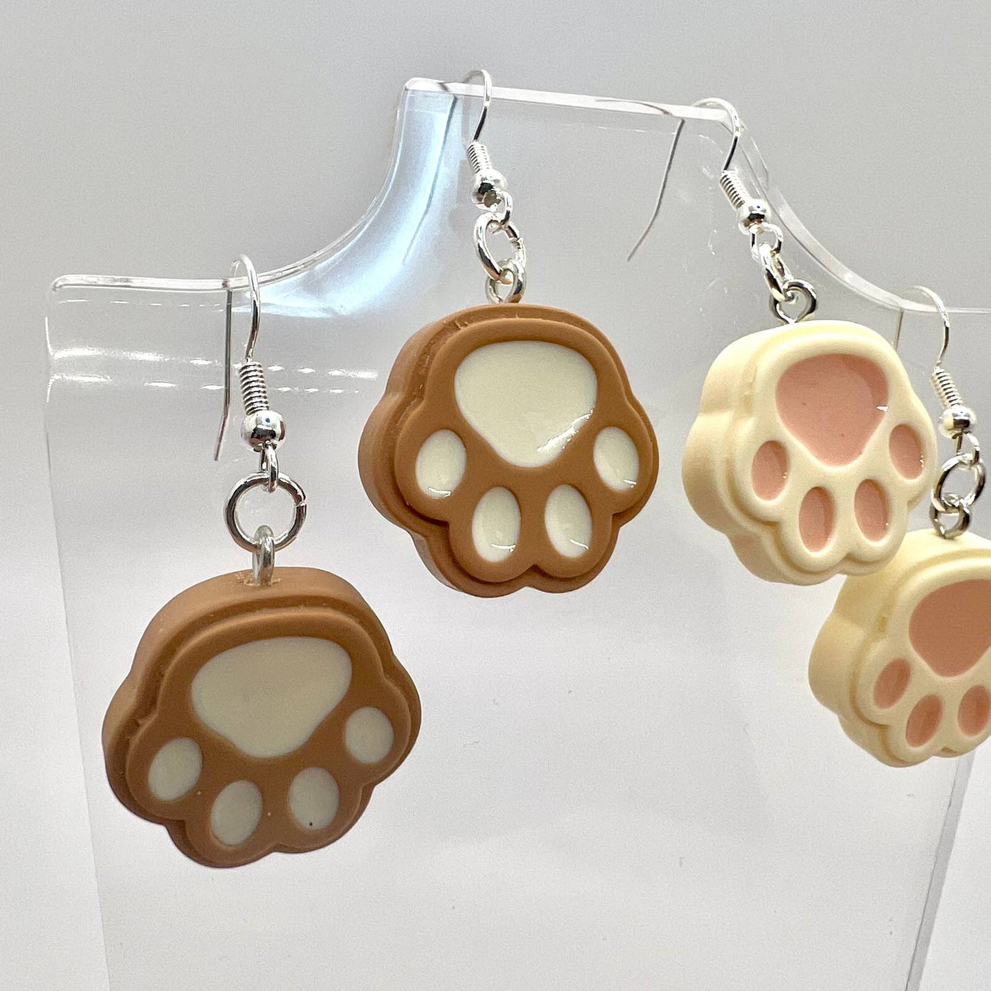 Paw Print Earrings