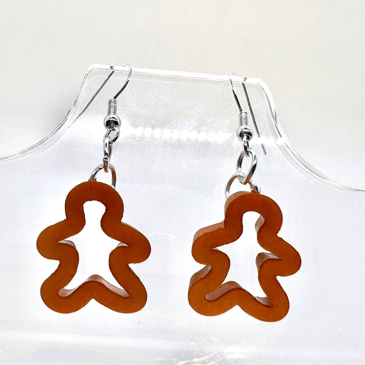 Gingerbread Cookie Cutter Earrings