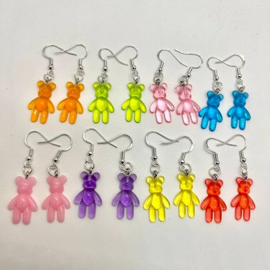 Mini Gummy Bear Earrings