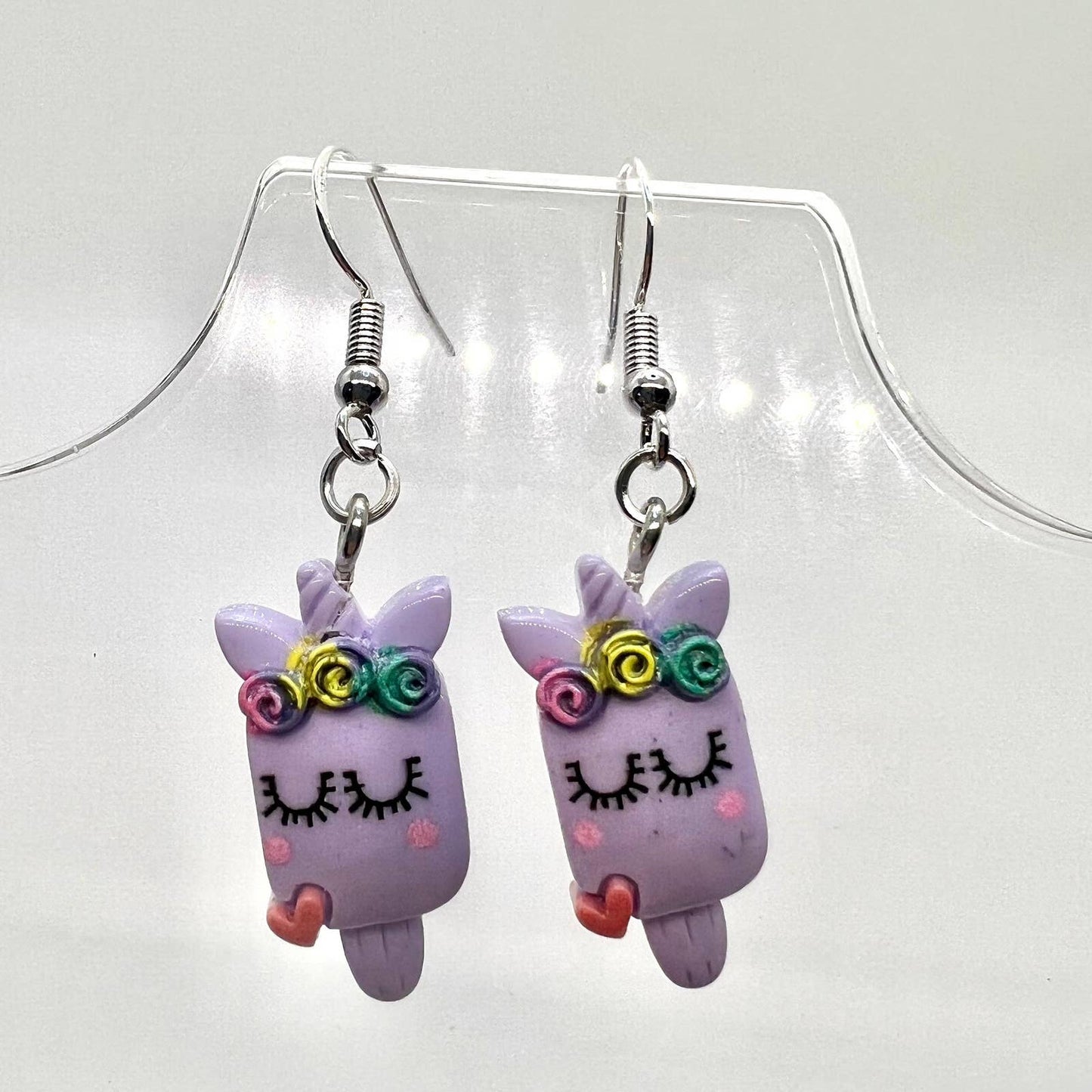 Unicorn Popsicle Earrings