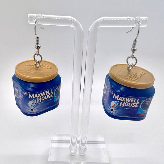 Maxwell House Coffee Earrings