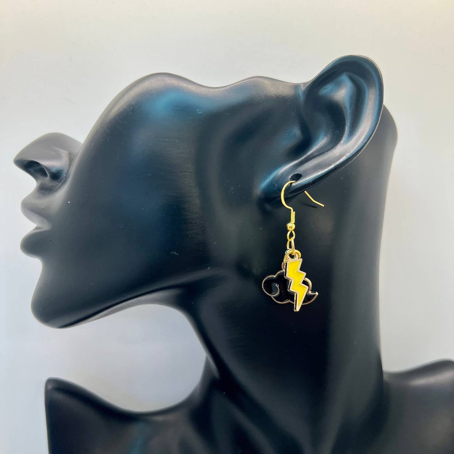 Naruto Cloud & Lightning Earrings