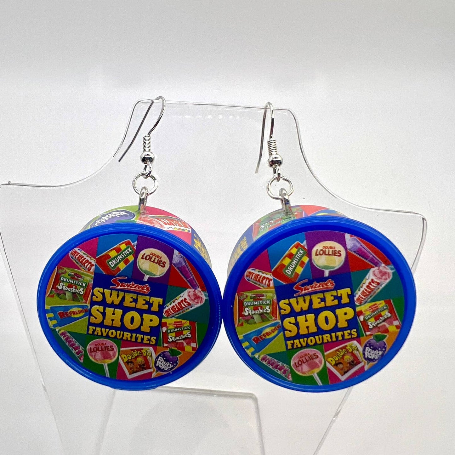 Sweet Shop Candy Tin Earrings