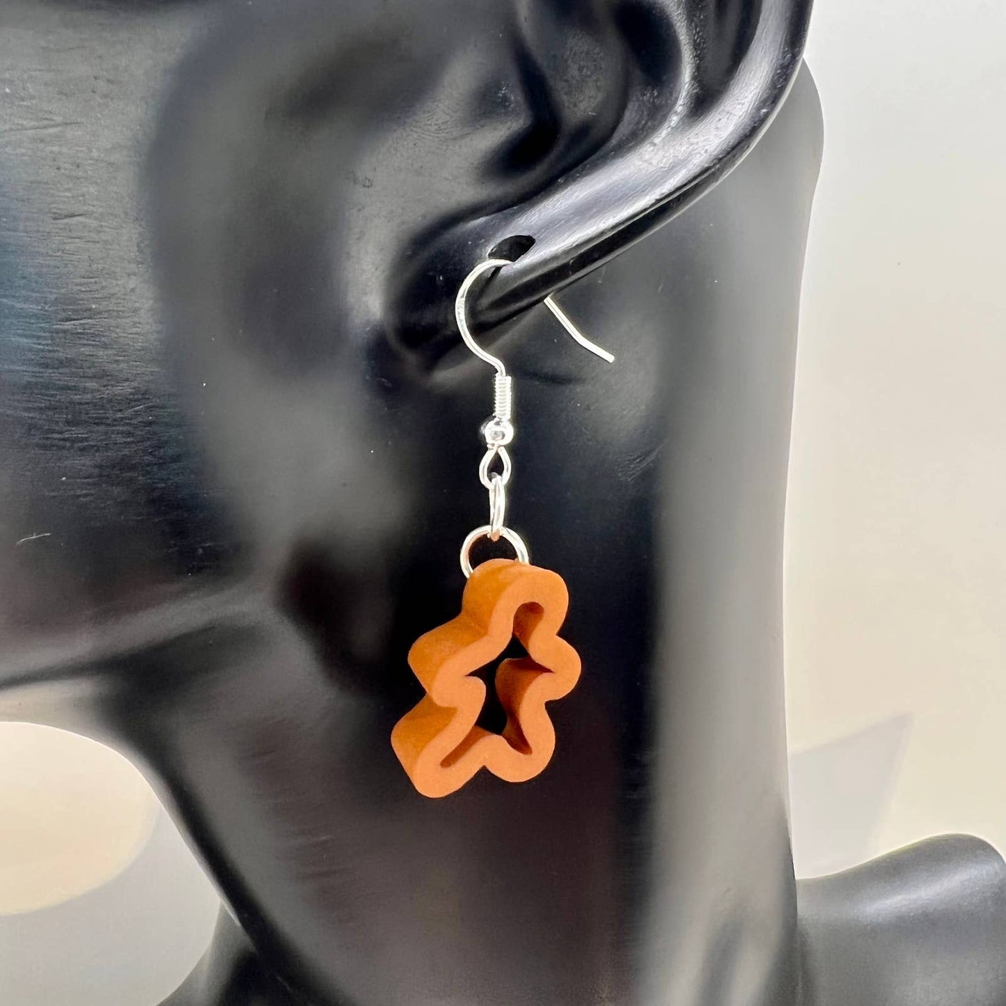 Gingerbread Cookie Cutter Earrings