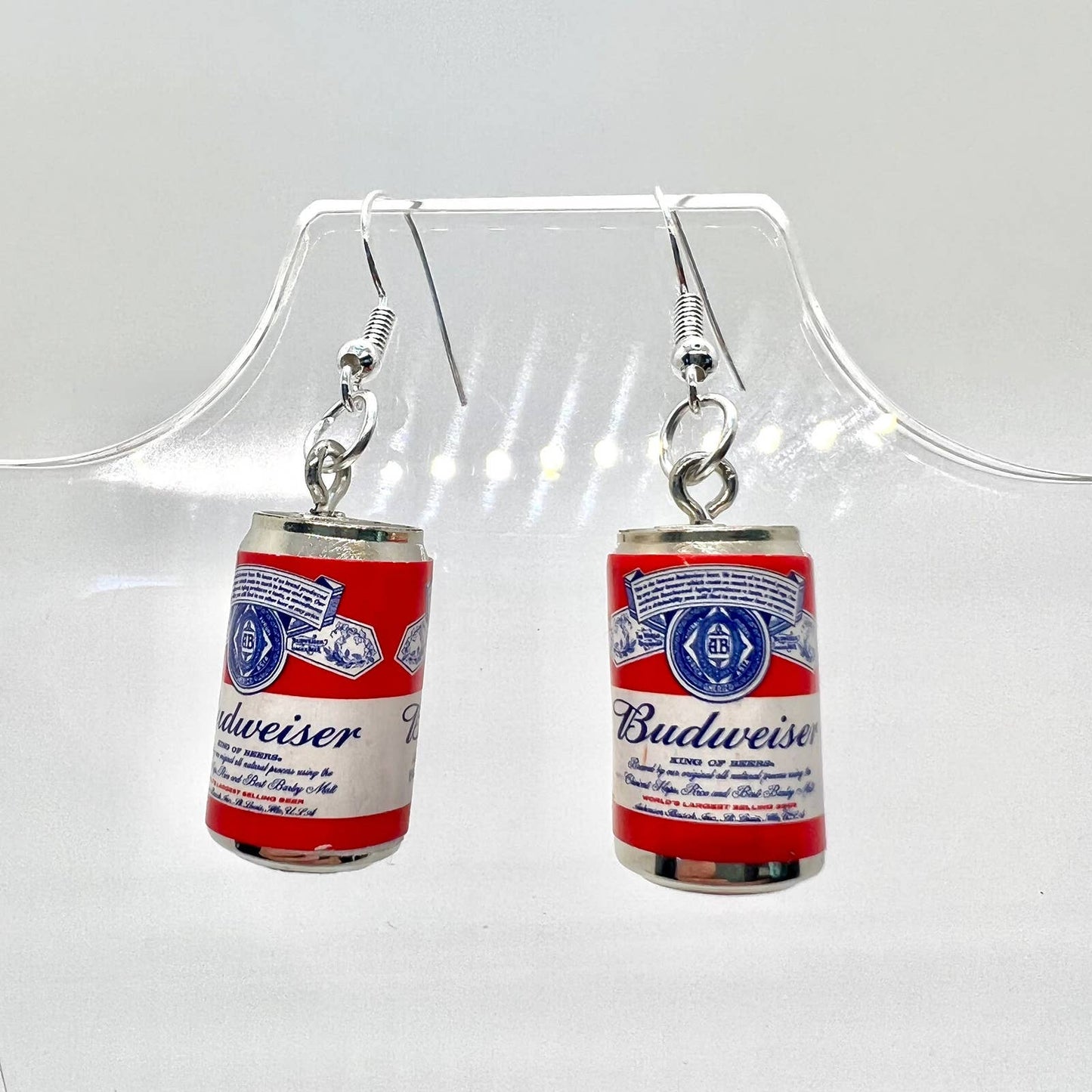 Budweiser Beer Earrings
