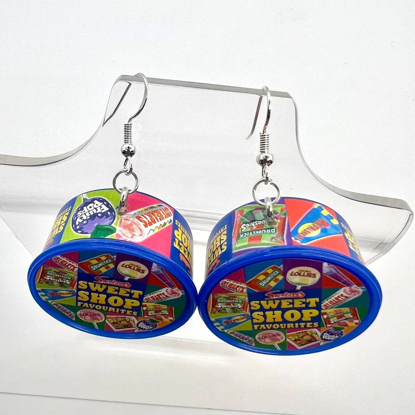 Sweet Shop Candy Tin Earrings