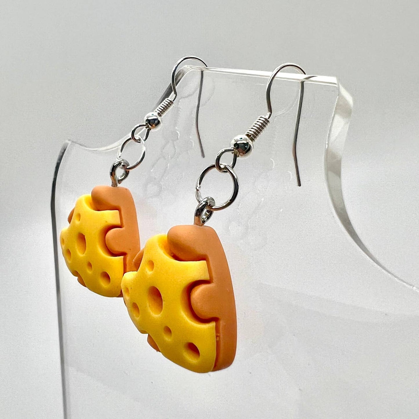 Cheese Earrings