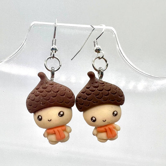 Acorn Earrings
