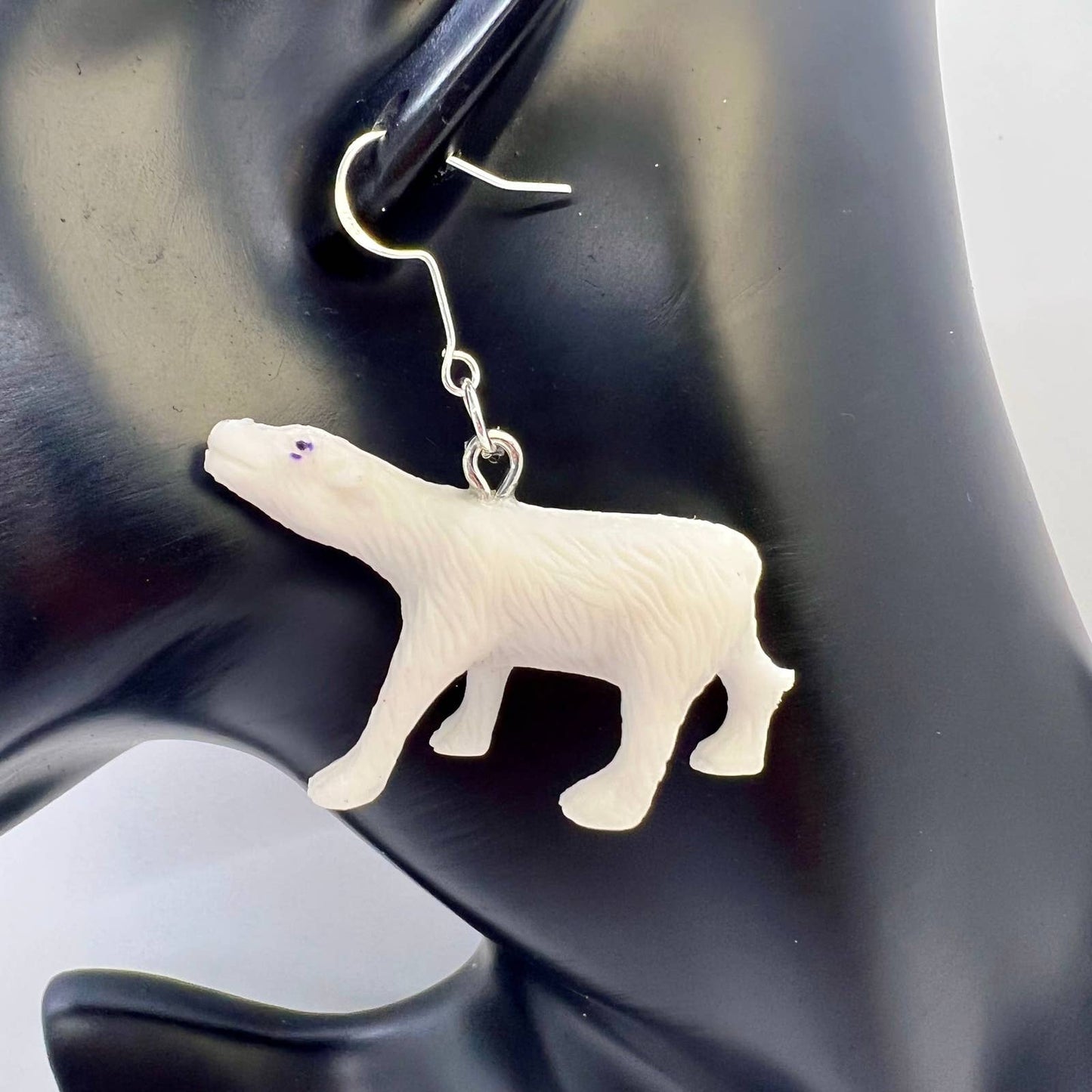Polar Bear Earrings
