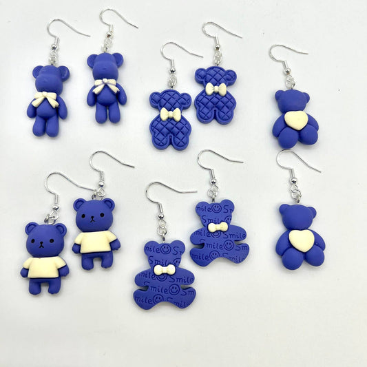 Teddy Bear Earrings