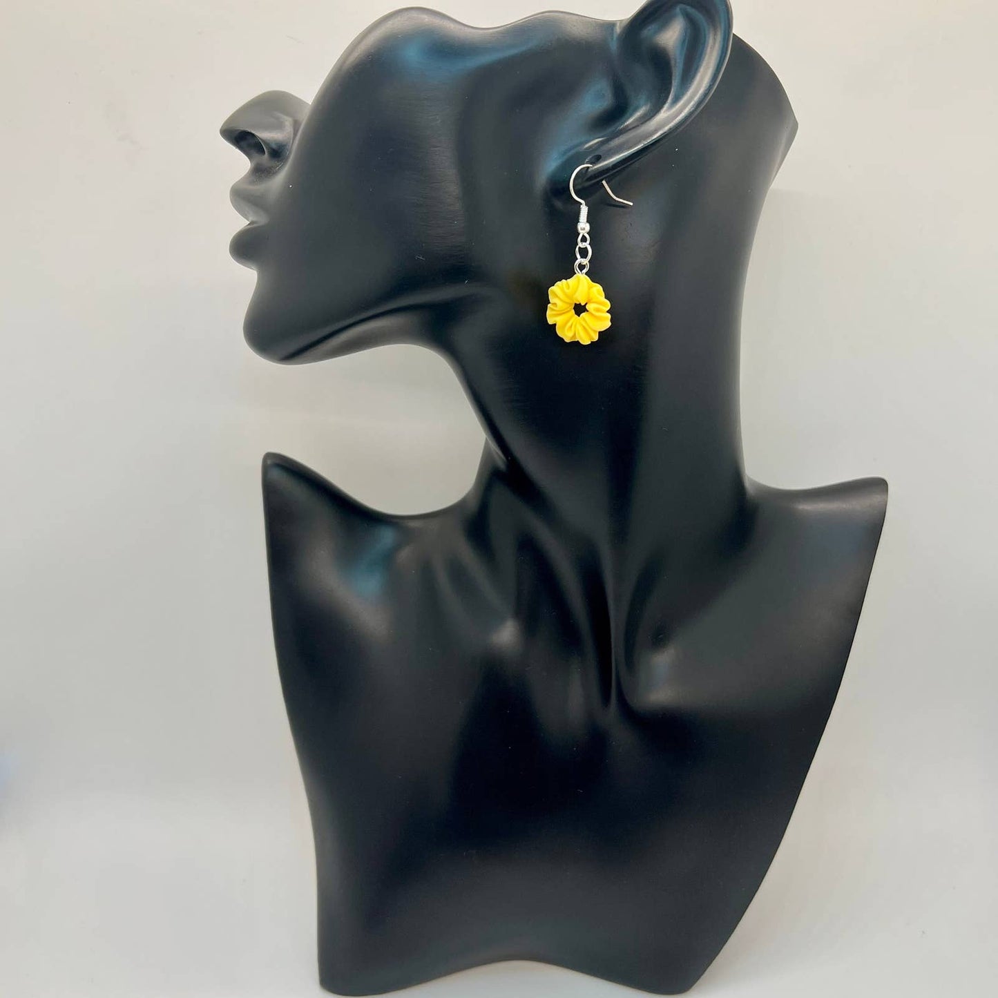 Hair Scrunchie Earrings