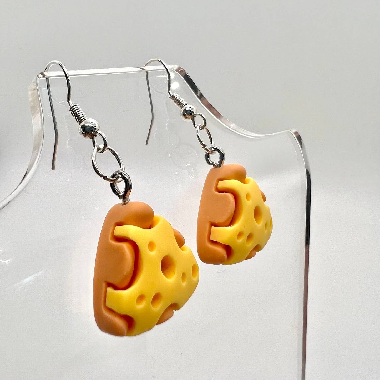Cheese Earrings
