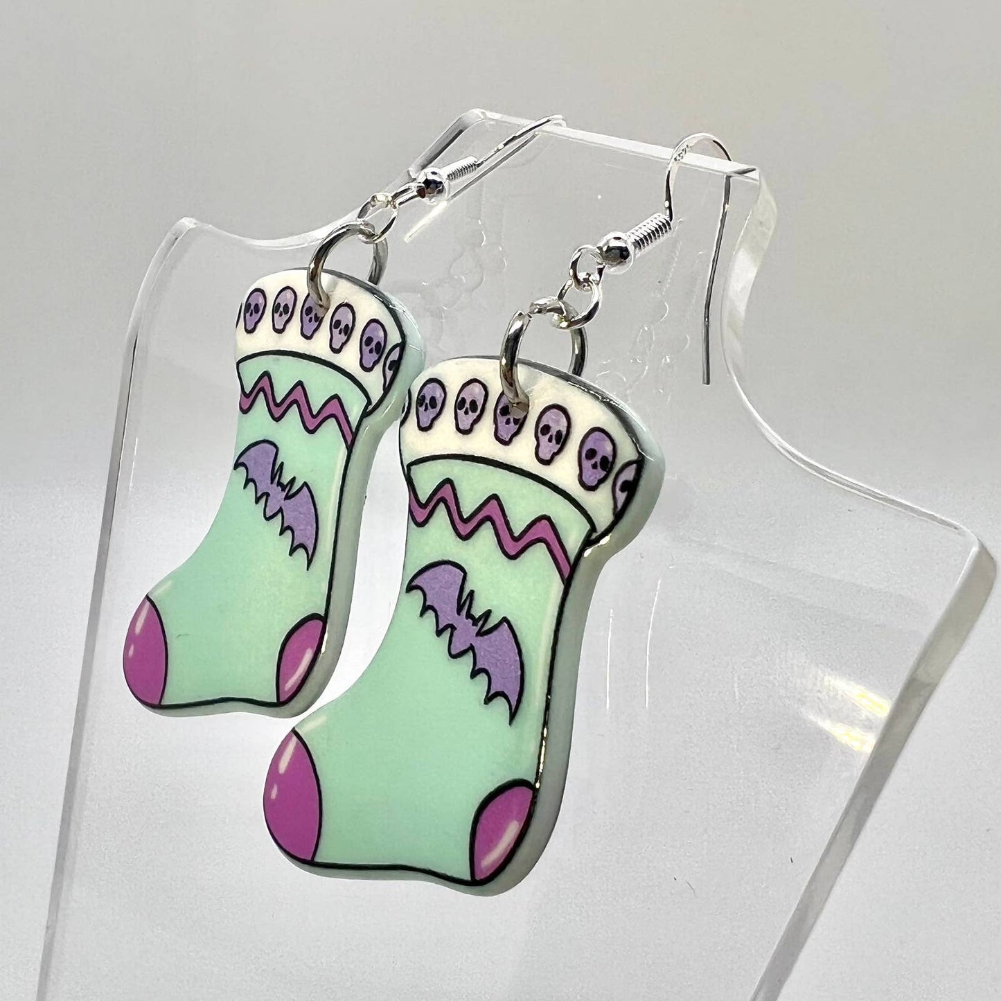 Skull Stocking Earrings