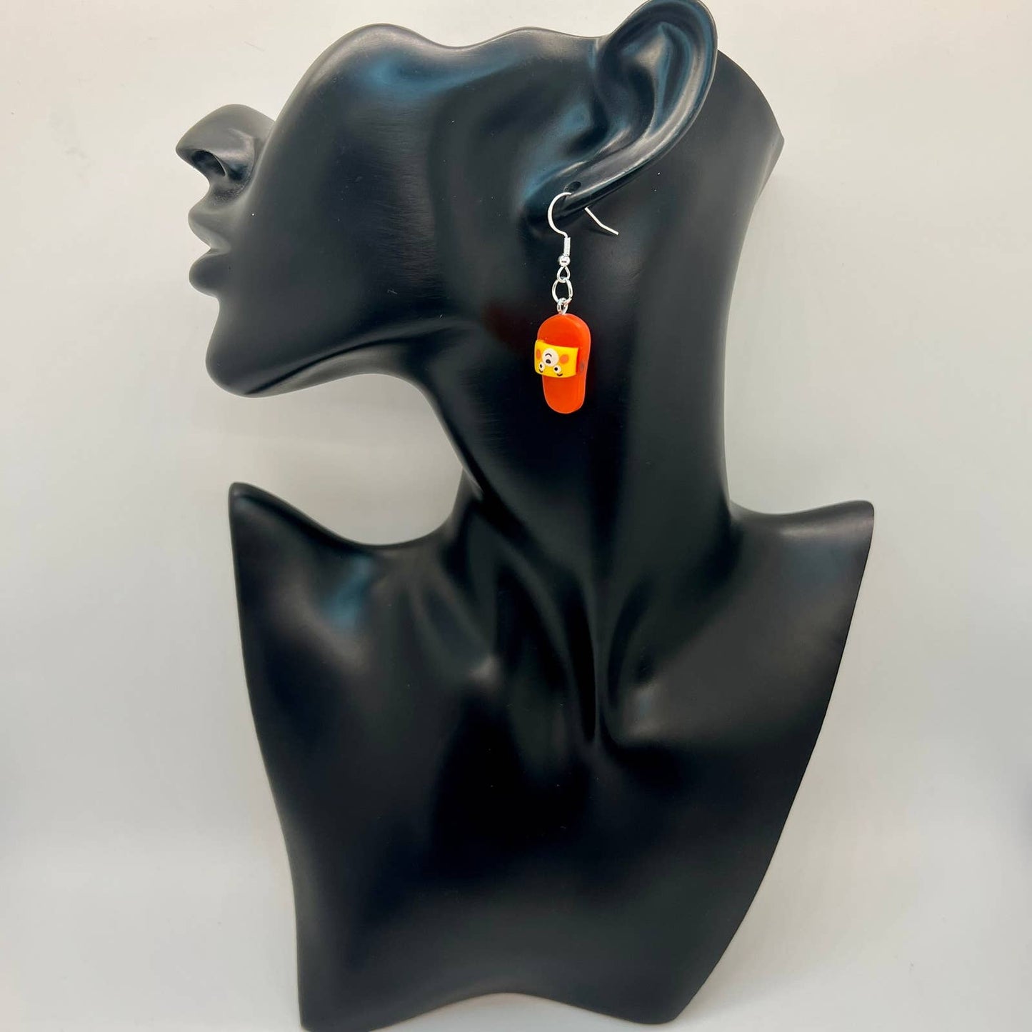 Red Slide Shoe Earrings