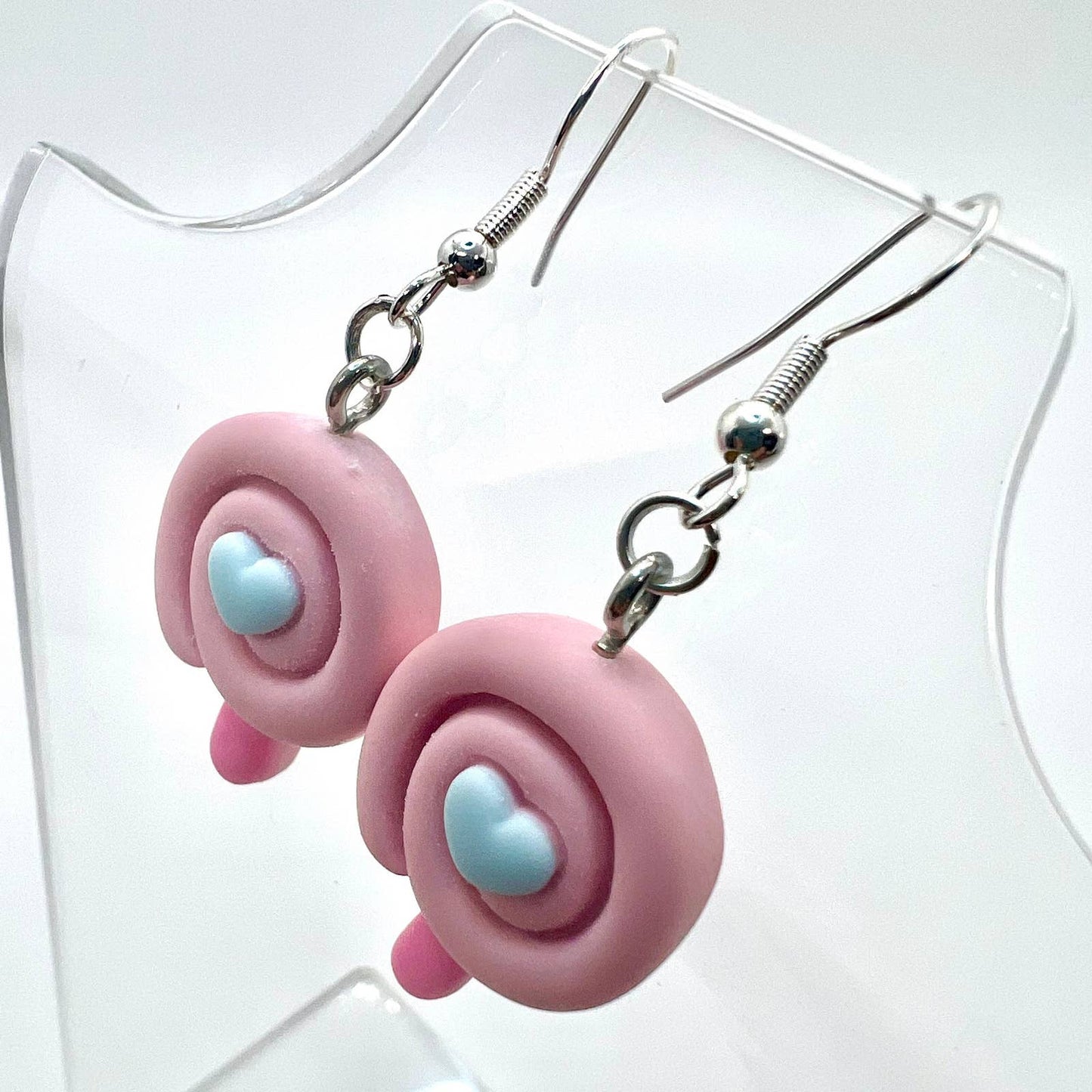 Pink Lollipop Earrings