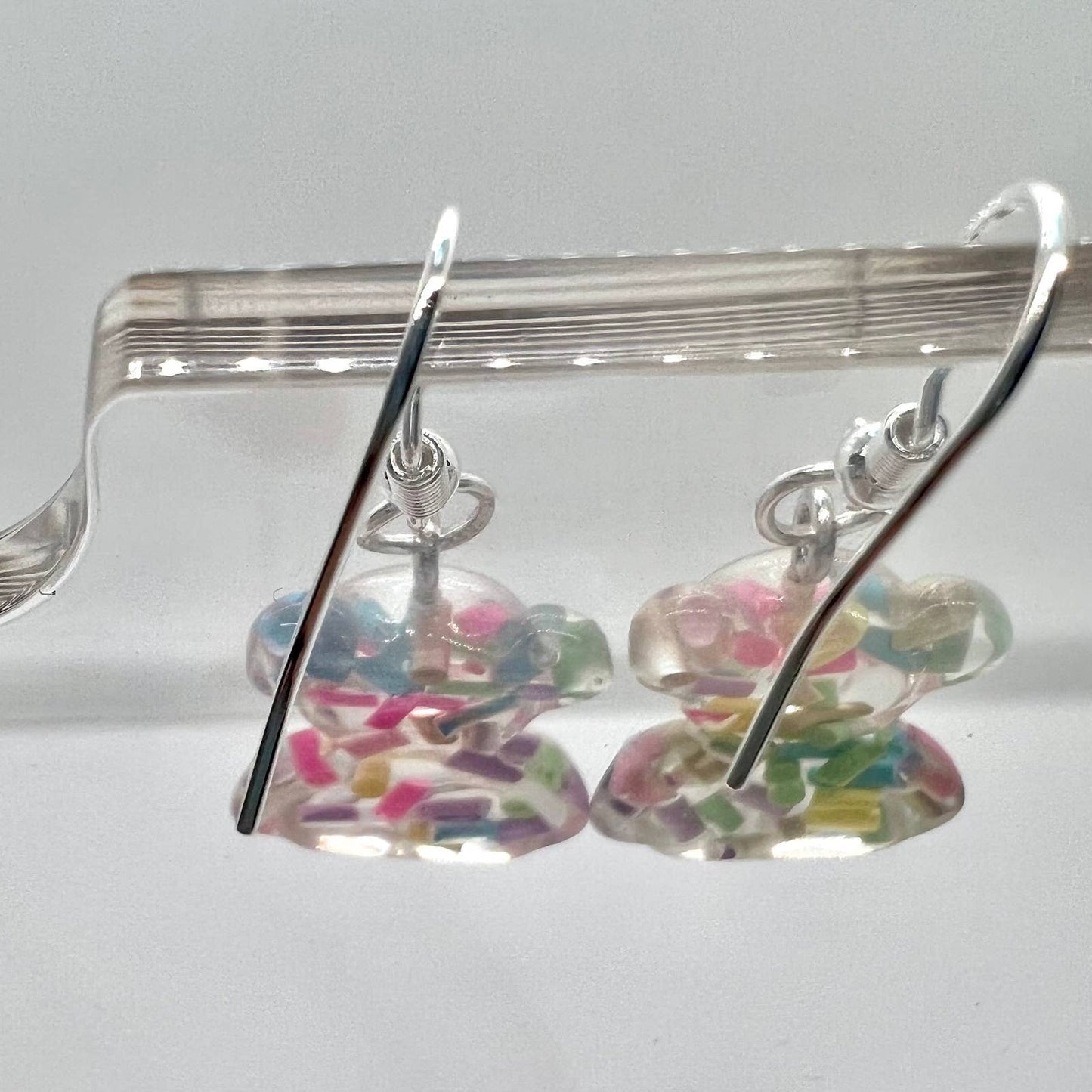 Sprinkle Gummy Bear Earrings