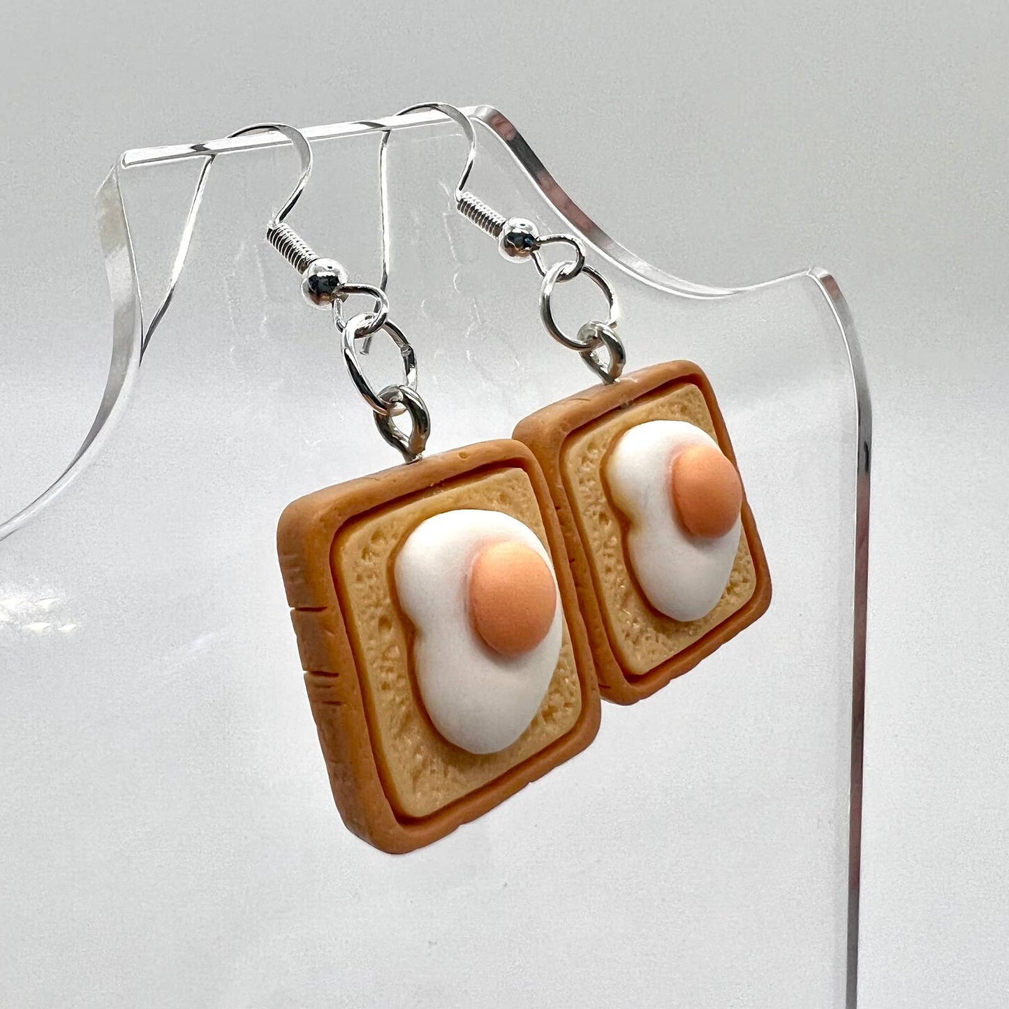 Eggs & Toast Earrings