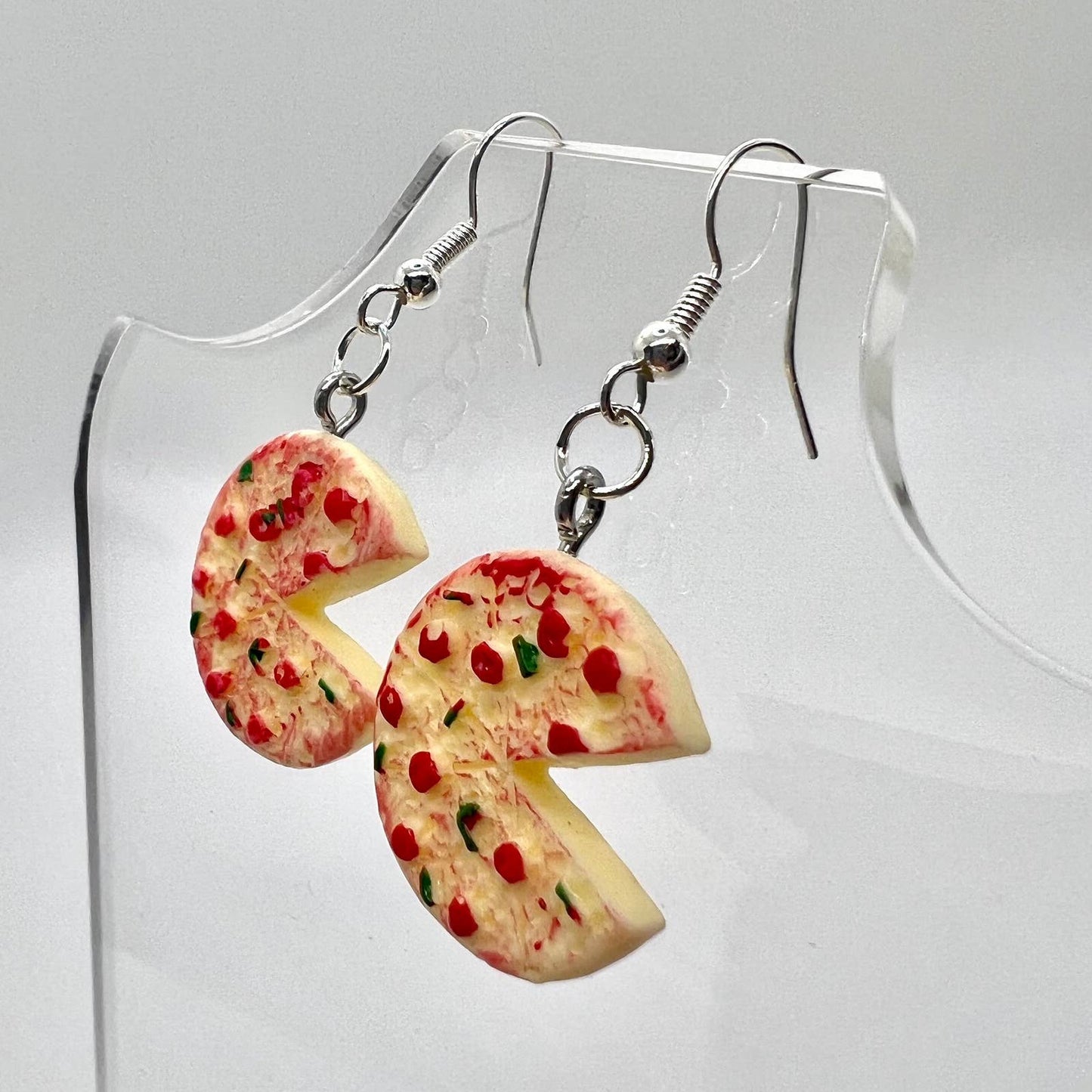 Pizza Earrings