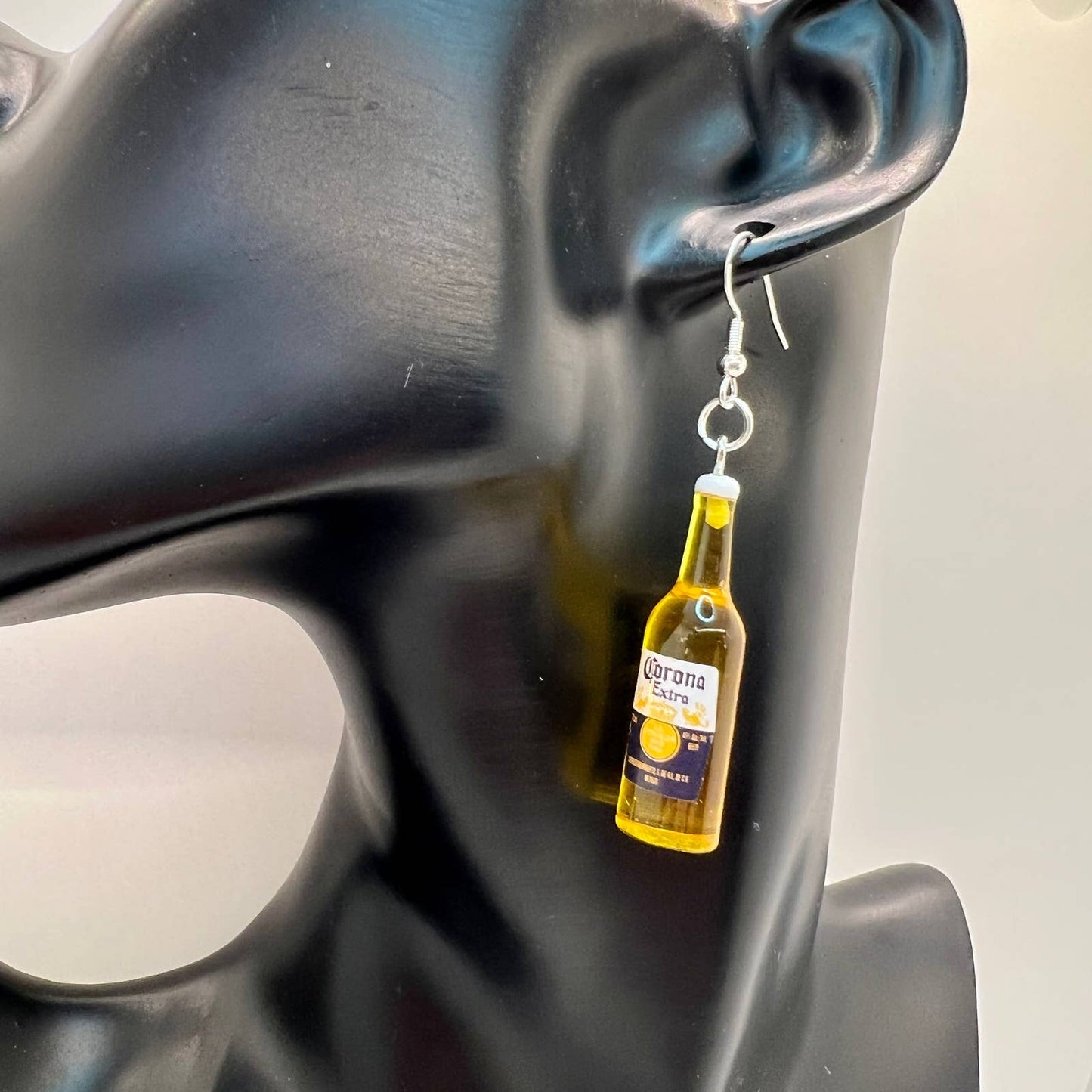 Corona Beer Bottle Earrings