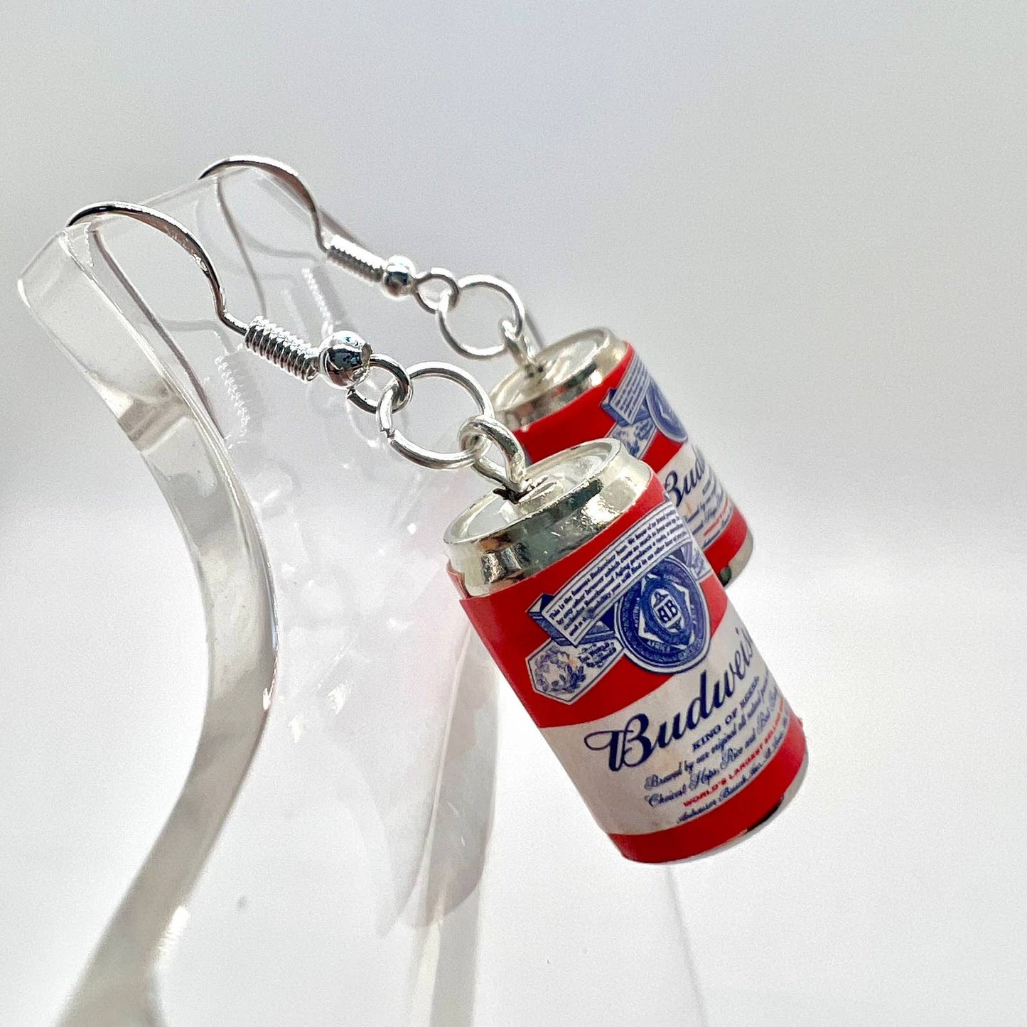 Budweiser Beer Earrings
