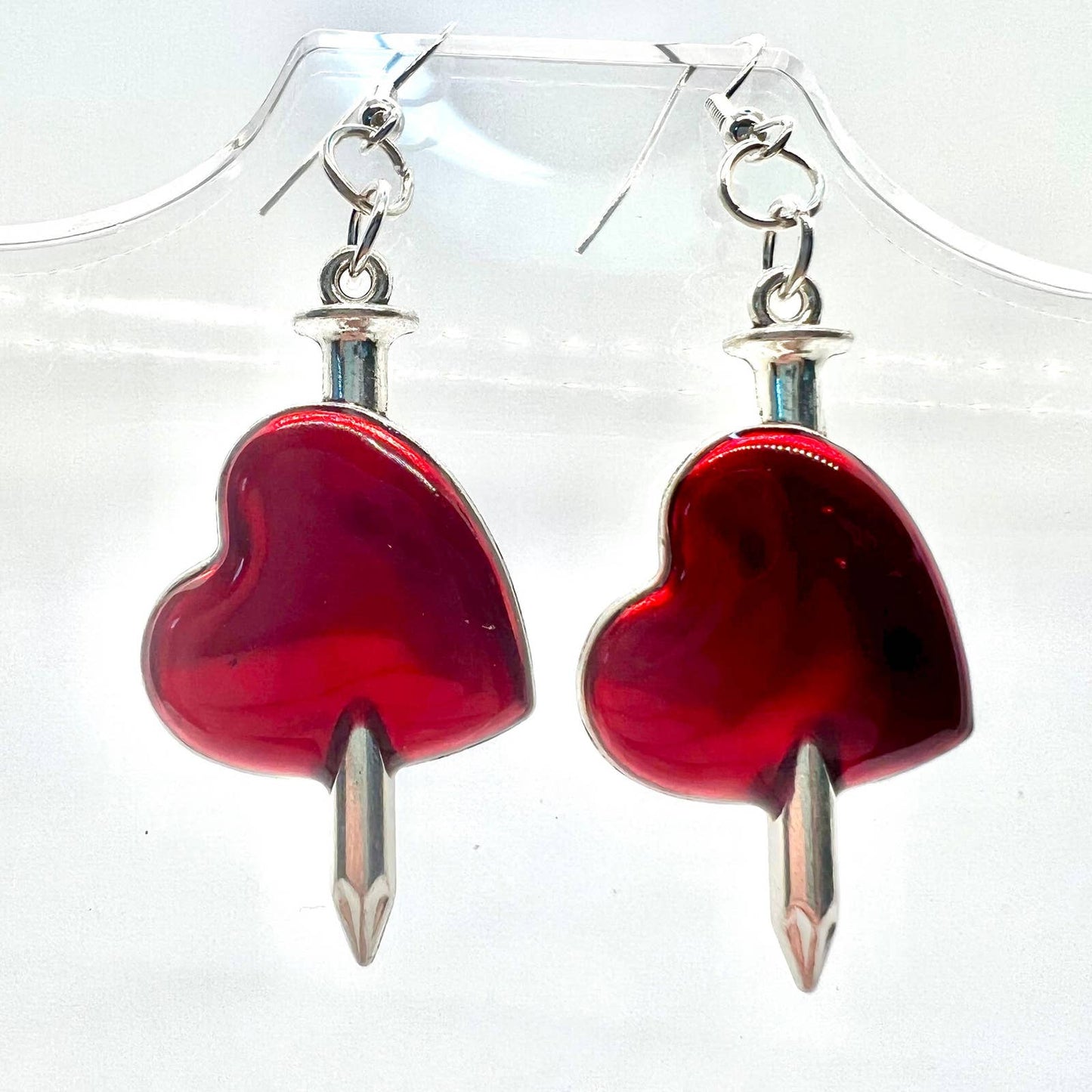 Heart & Dagger Earrings